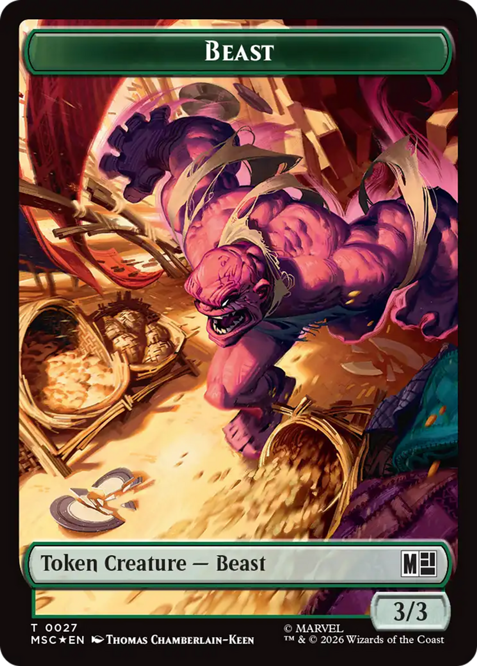 Beast — Marvel Super Heroes Commander — Magic: The Gathering
