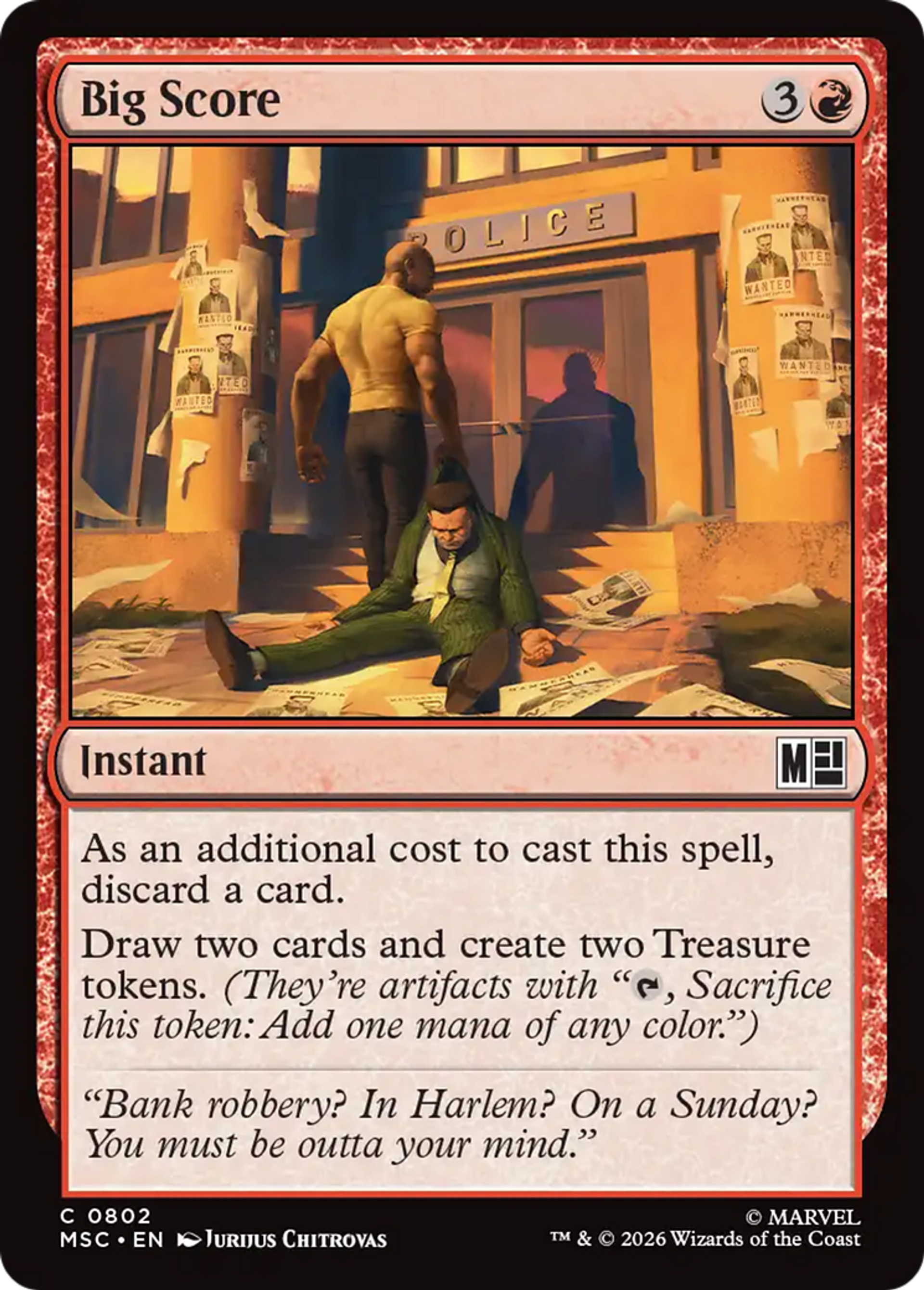 Big Score — Marvel Super Heroes Commander — Magic: The Gathering