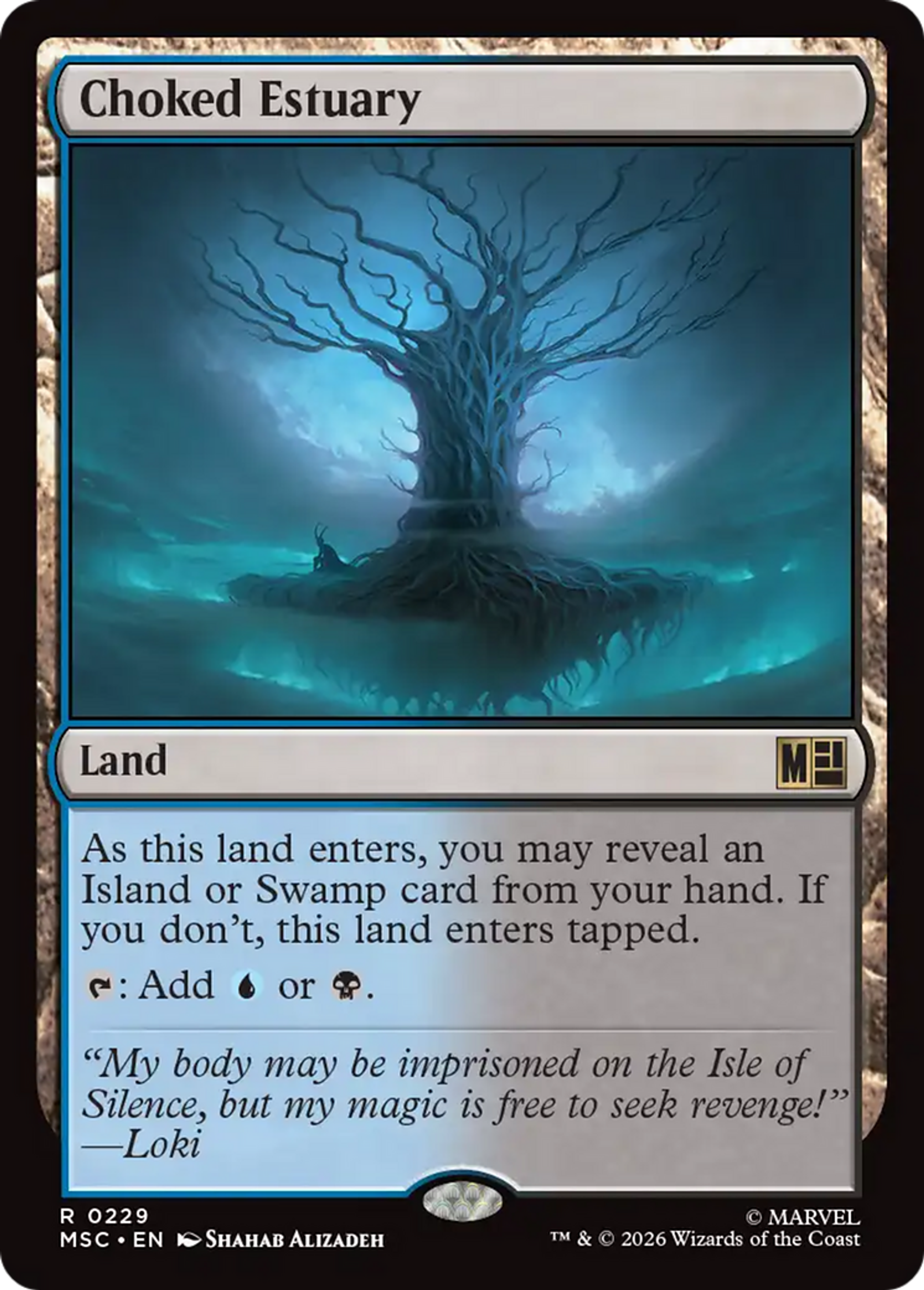 Choked Estuary — Marvel Super Heroes Commander — Magic: The Gathering
