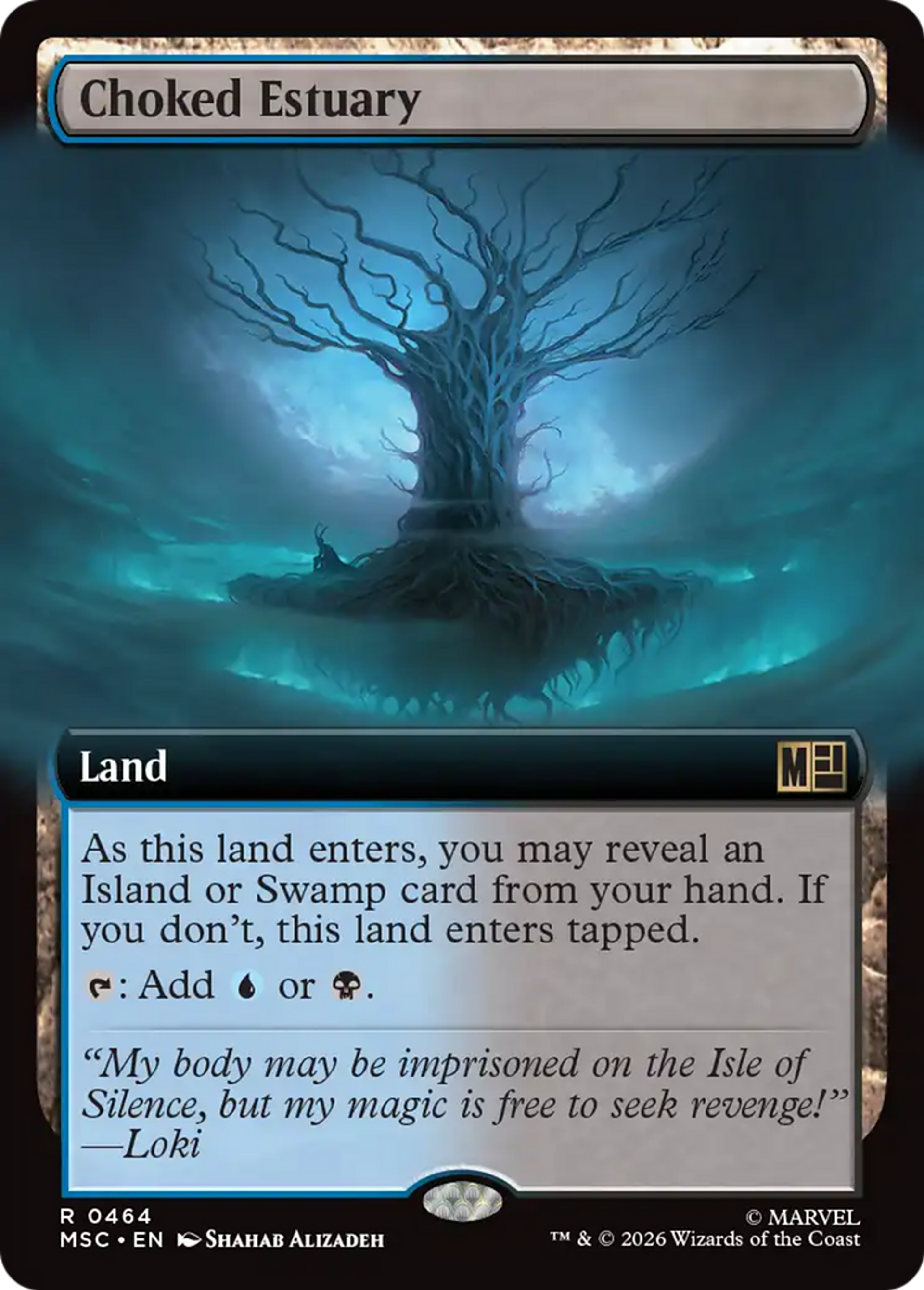Choked Estuary — Marvel Super Heroes Commander — Magic: The Gathering