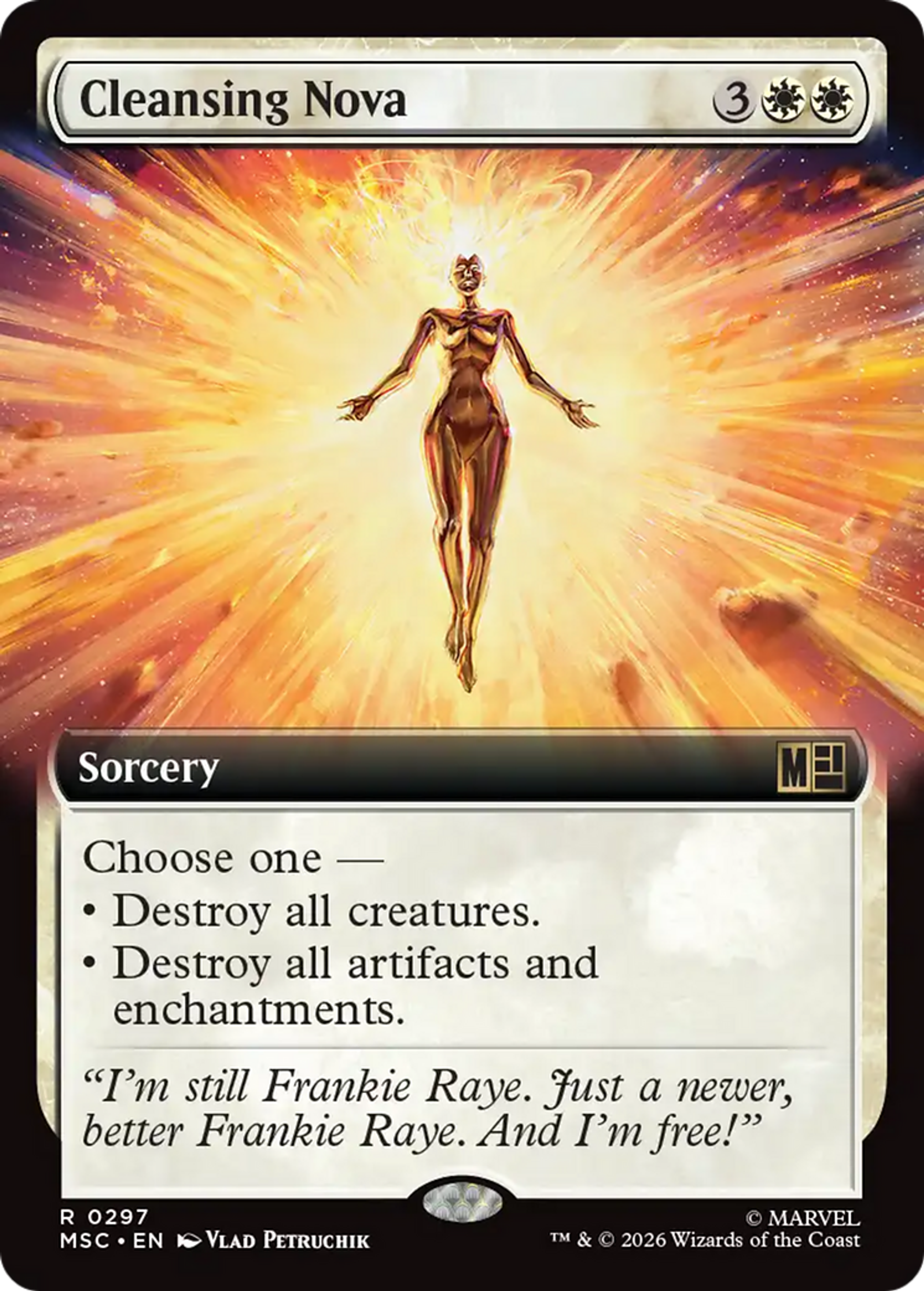 Cleansing Nova — Marvel Super Heroes Commander — Magic: The Gathering