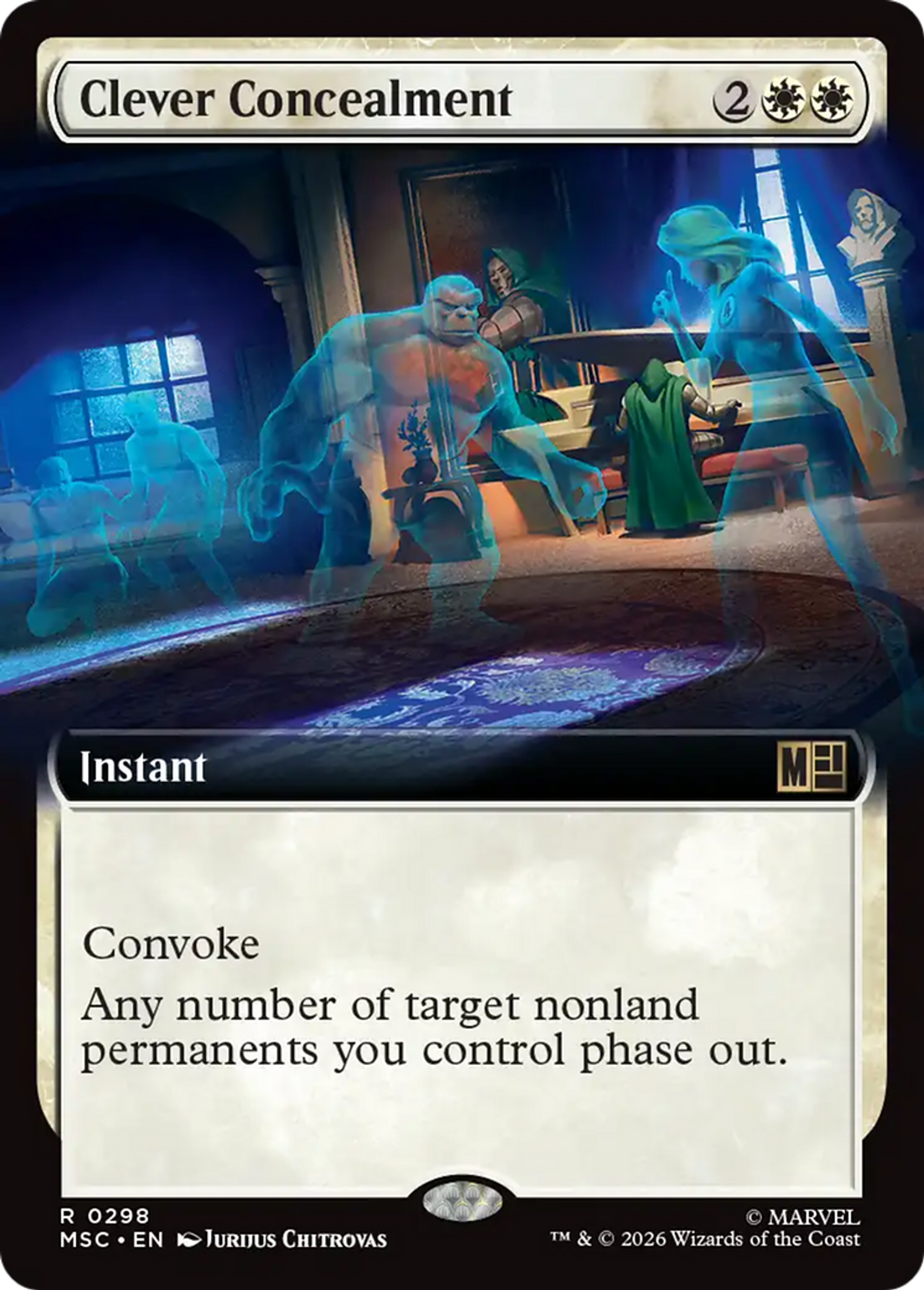 Clever Concealment — Marvel Super Heroes Commander — Magic: The Gathering
