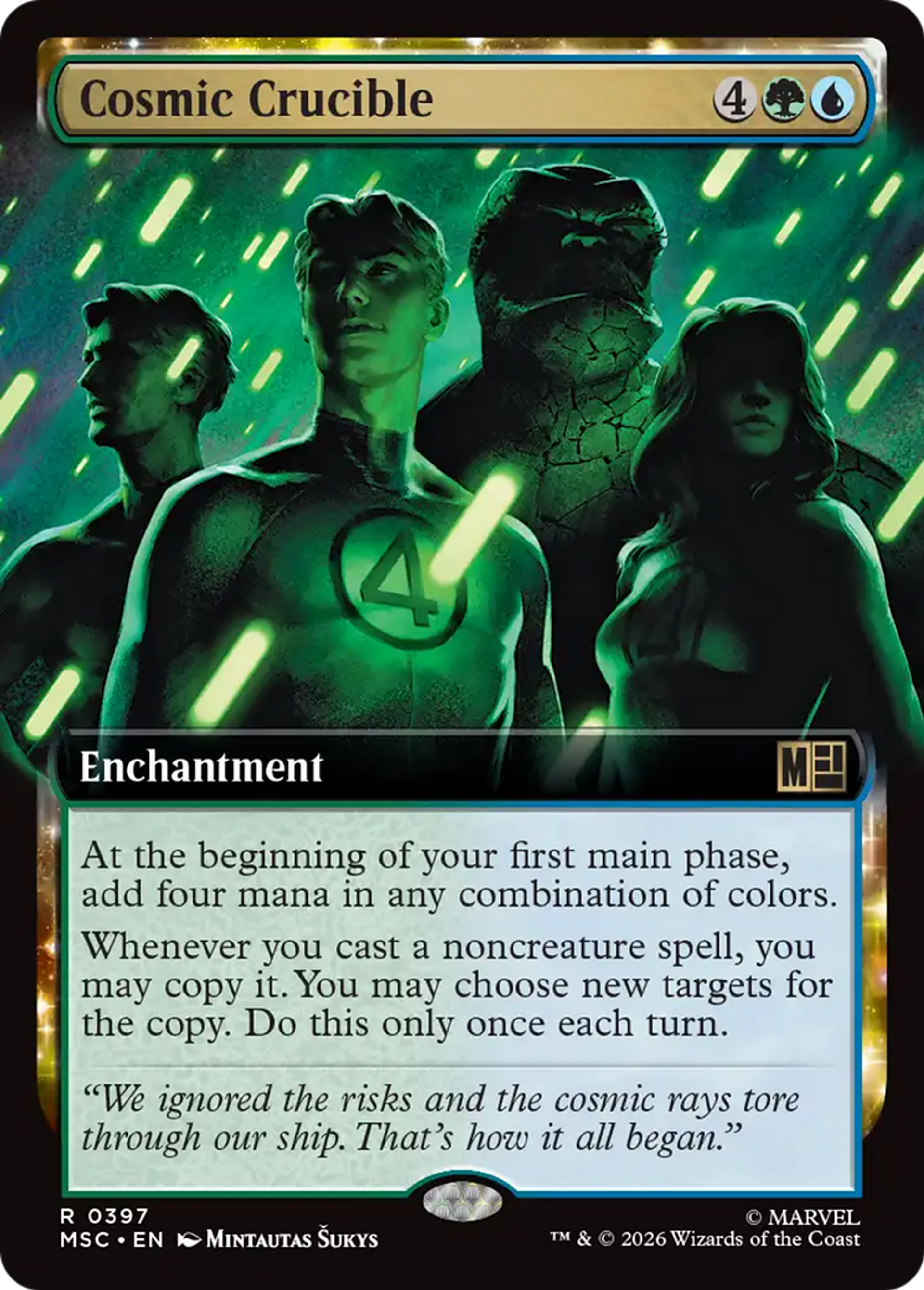 Cosmic Crucible — Marvel Super Heroes Commander — Magic: The Gathering