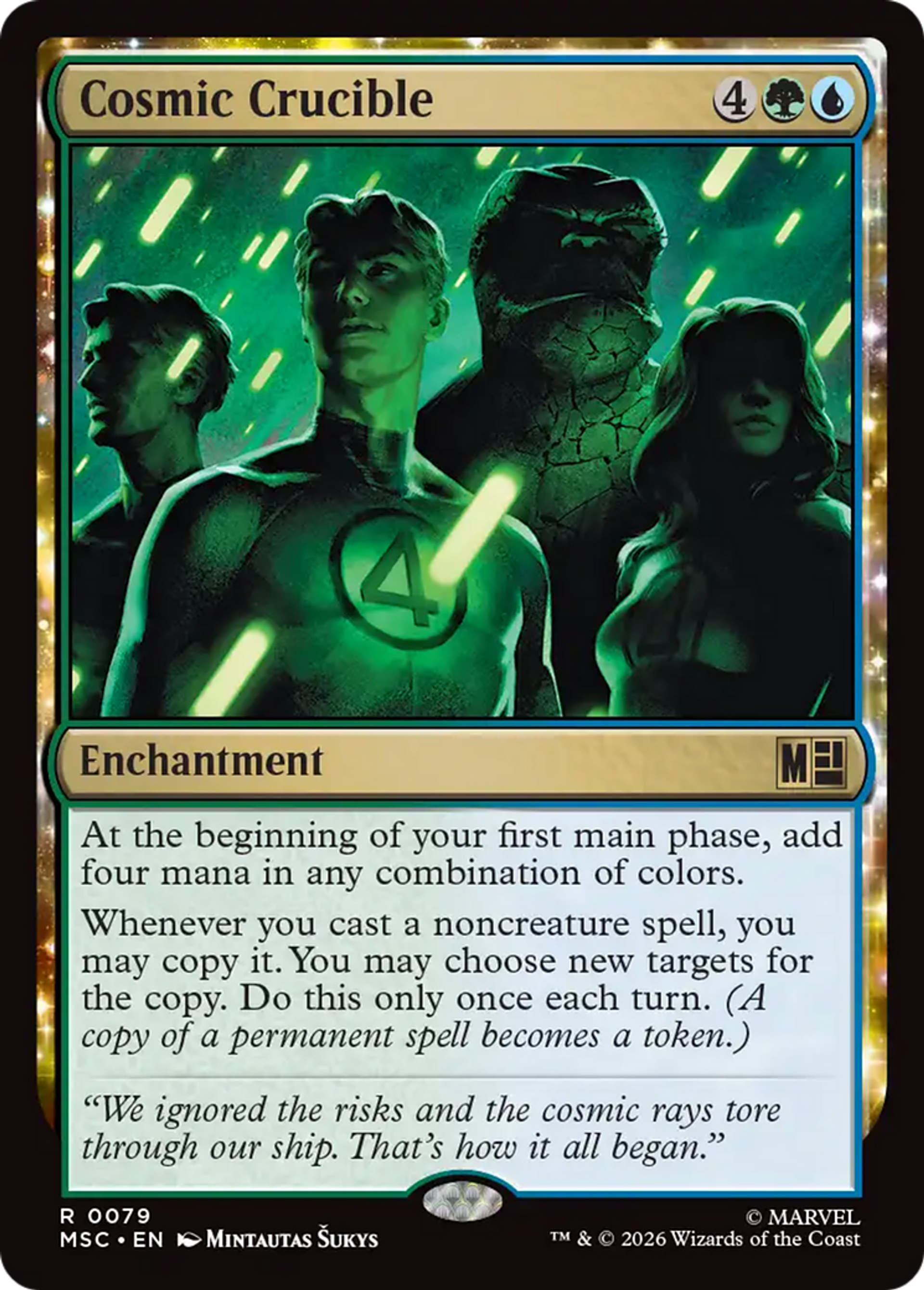 Cosmic Crucible — Marvel Super Heroes Commander — Magic: The Gathering