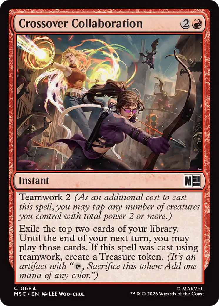 Crossover Collaboration — Marvel Super Heroes Commander — Magic: The Gathering