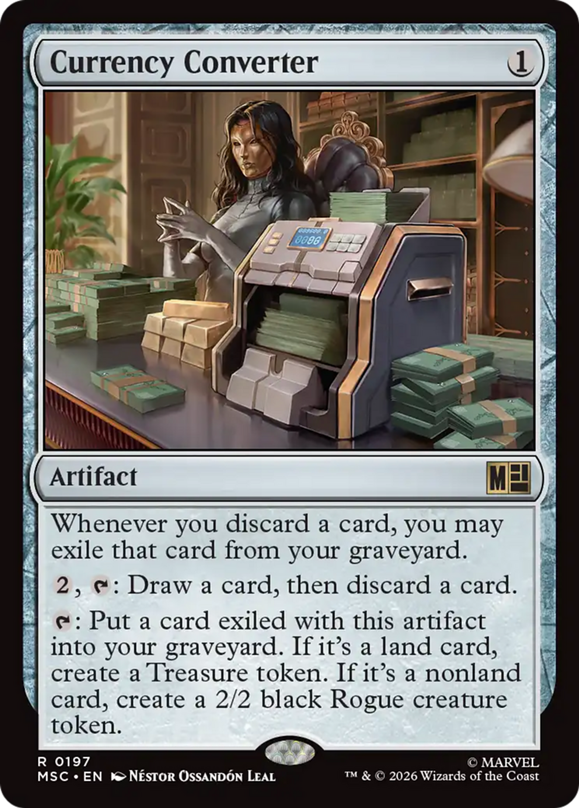 Currency Converter — Marvel Super Heroes Commander — Magic: The Gathering