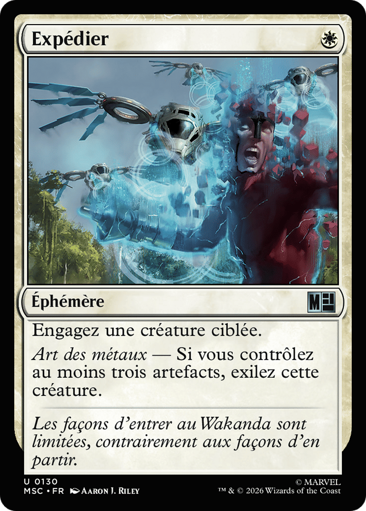 Expédier from Marvel Super Heroes Commander - Magic: The Gathering