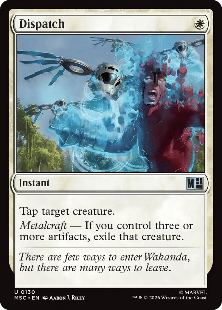 Dispatch — Marvel Super Heroes Commander — Magic: The Gathering