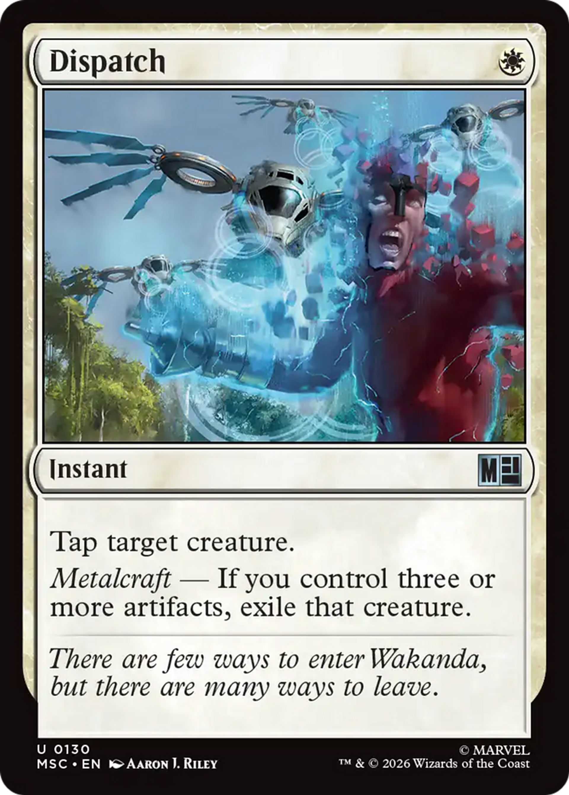 Dispatch — Marvel Super Heroes Commander — Magic: The Gathering