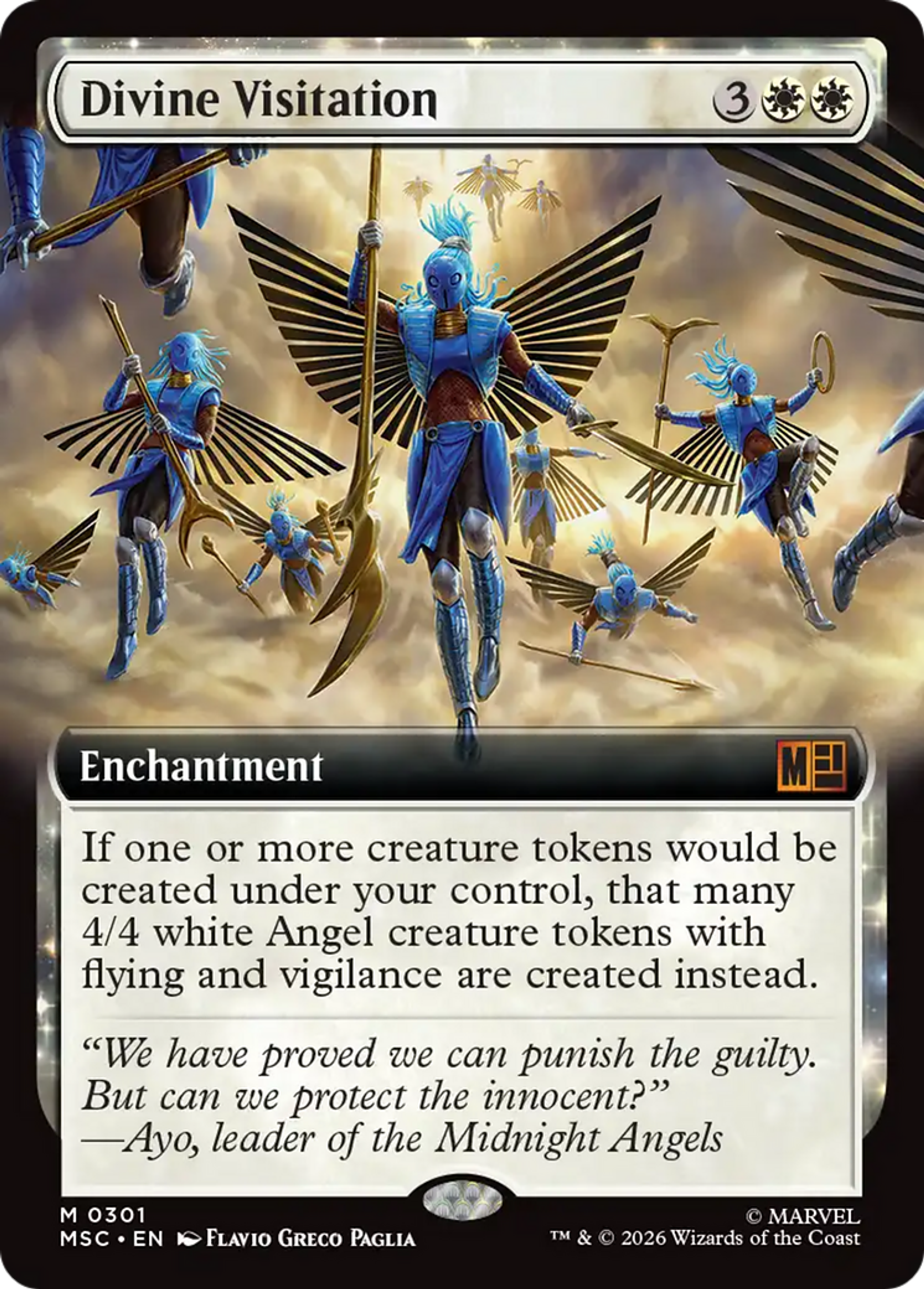 Divine Visitation — Marvel Super Heroes Commander — Magic: The Gathering