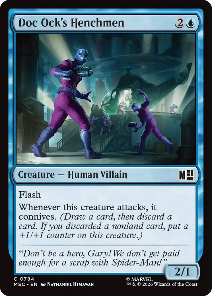 Doc Ock's Henchmen — Marvel Super Heroes Commander — Magic: The Gathering