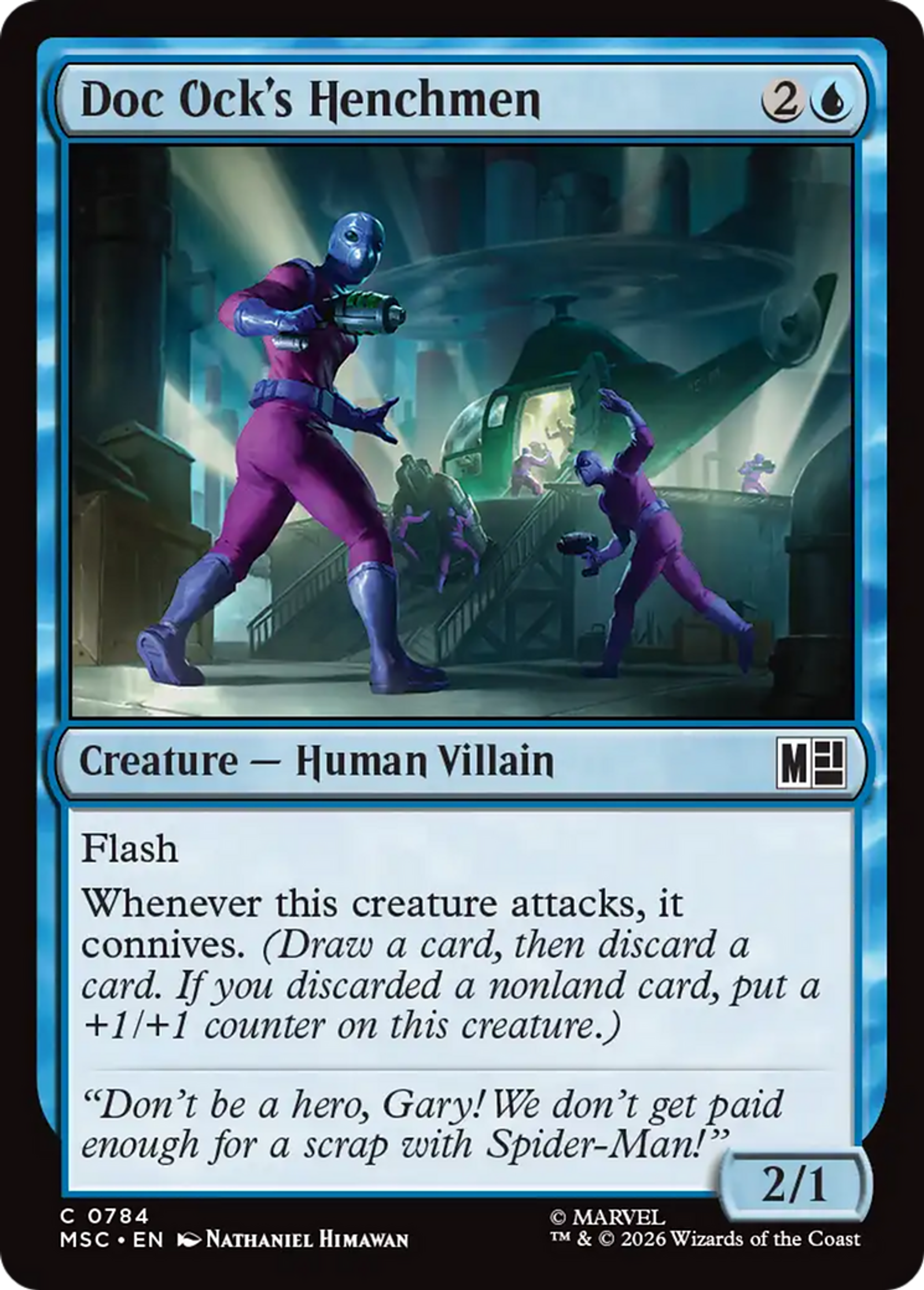 Doc Ock's Henchmen — Marvel Super Heroes Commander — Magic: The Gathering
