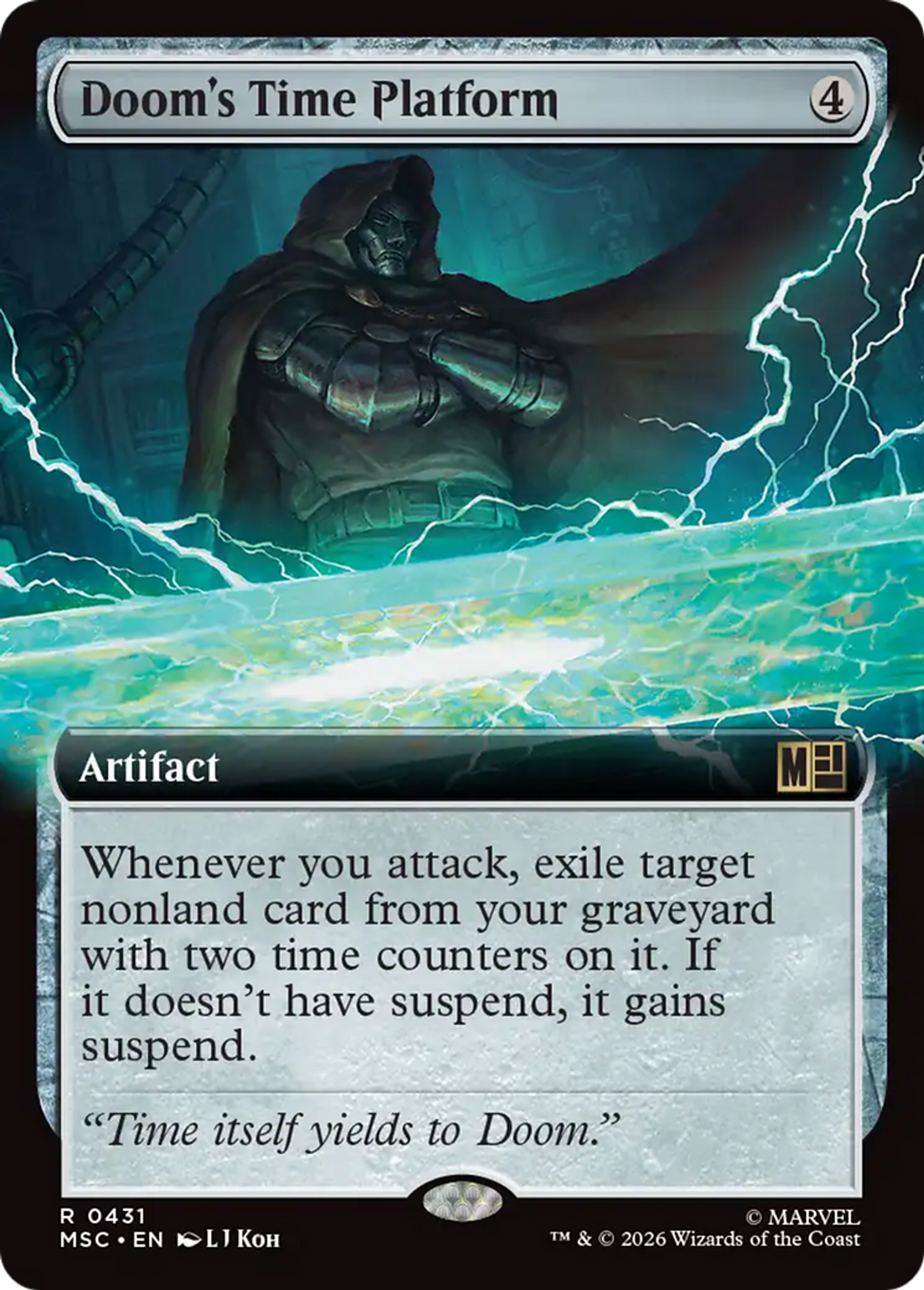 Doom's Time Platform — Marvel Super Heroes Commander — Magic: The Gathering