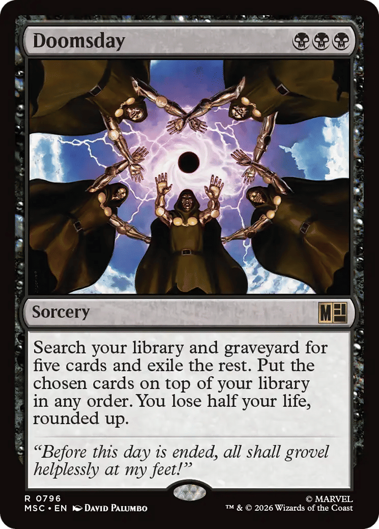 Doomsday — Marvel Super Heroes Commander — Magic: The Gathering