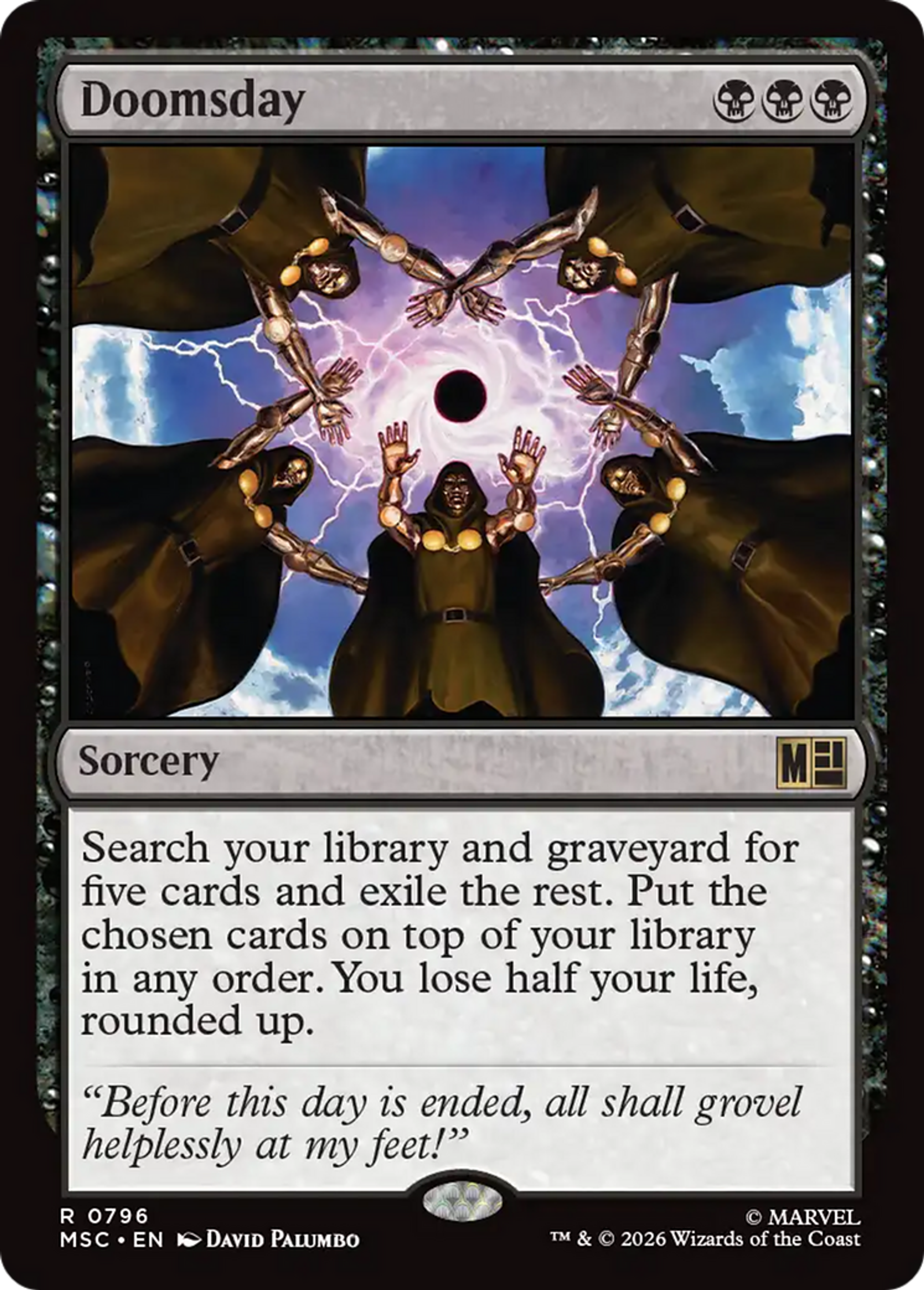 Doomsday — Marvel Super Heroes Commander — Magic: The Gathering
