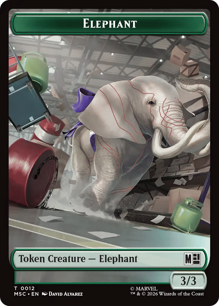Elephant — Marvel Super Heroes Commander — Magic: The Gathering