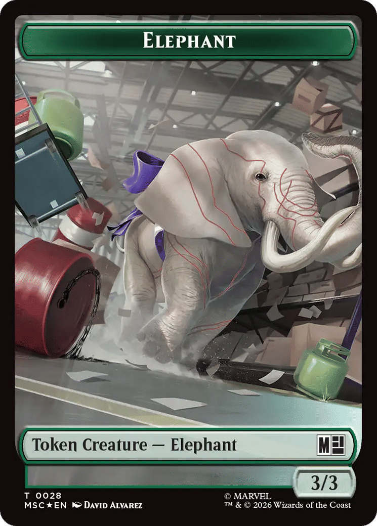 Elephant — Marvel Super Heroes Commander — Magic: The Gathering