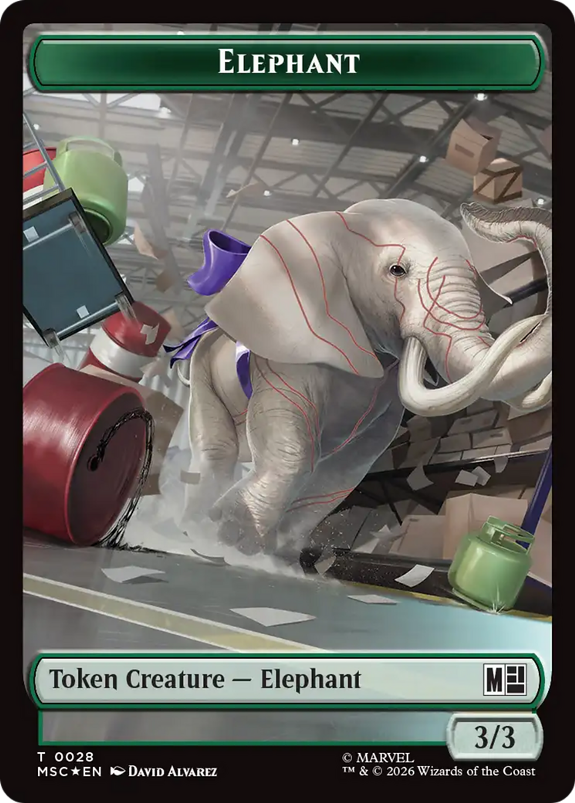 Elephant — Marvel Super Heroes Commander — Magic: The Gathering