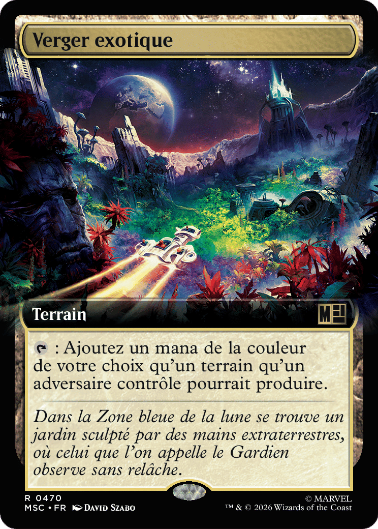 Verger exotique — Marvel Super Heroes Commander — Magic: The Gathering