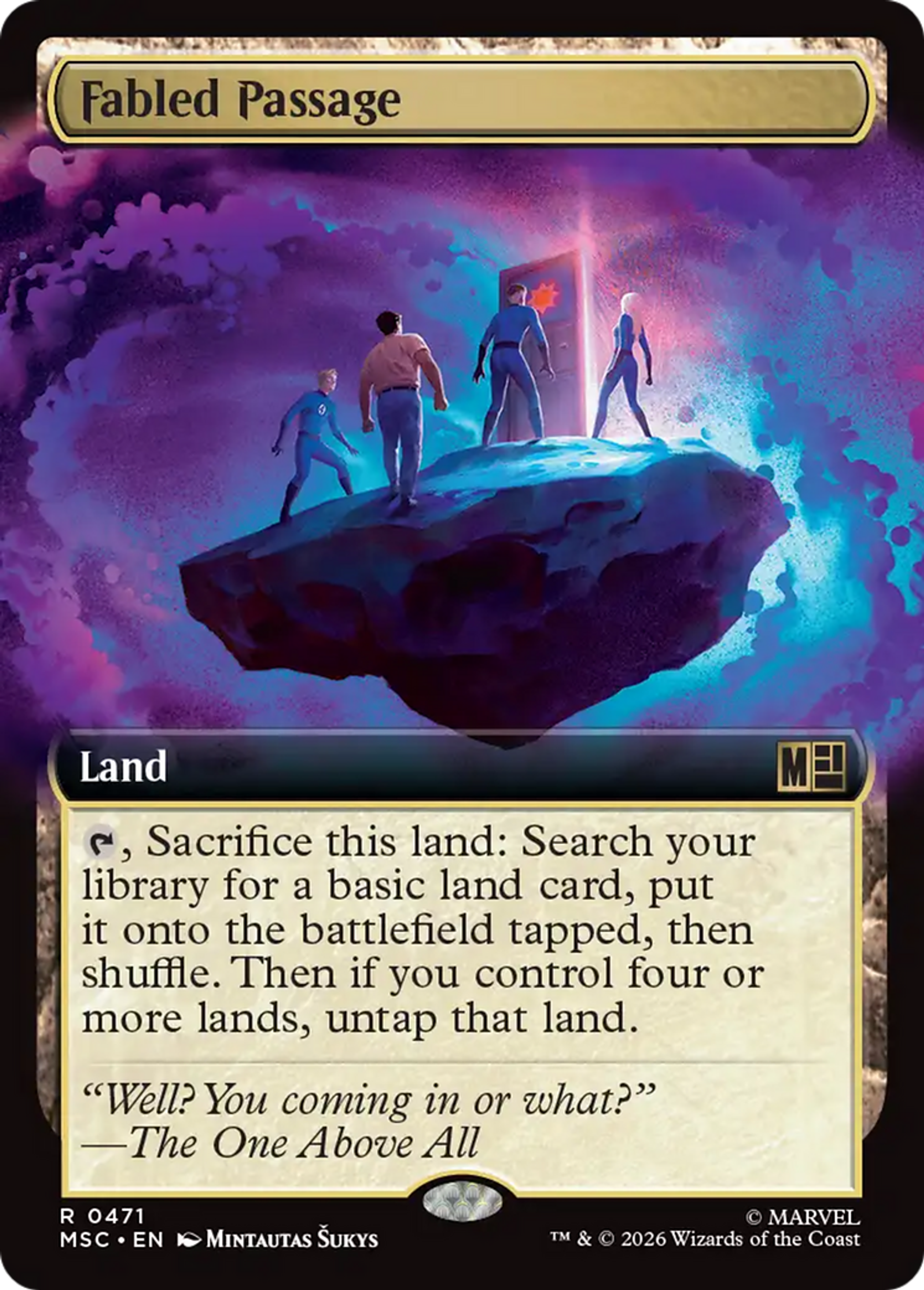 Fabled Passage — Marvel Super Heroes Commander — Magic: The Gathering