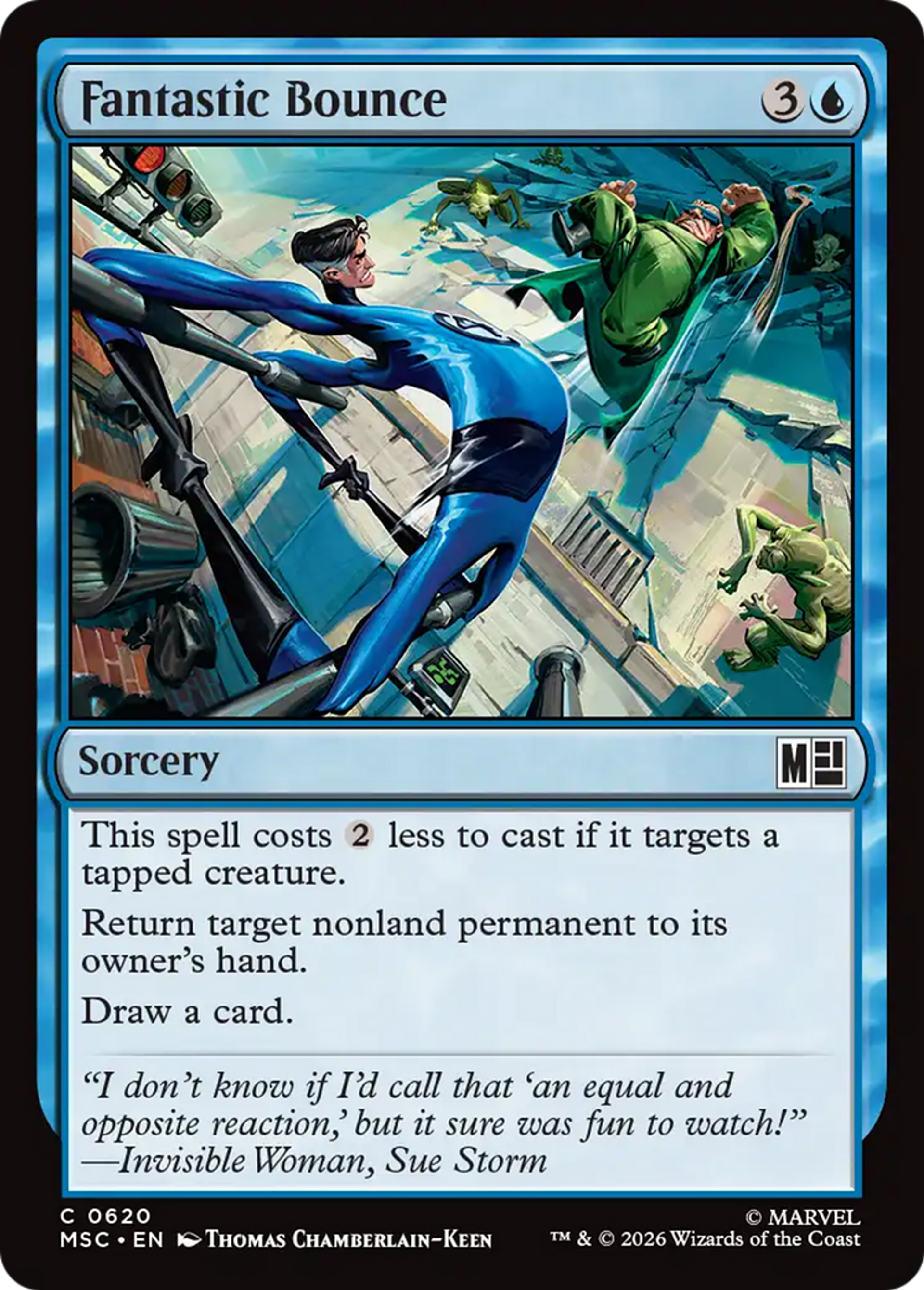 Fantastic Bounce — Marvel Super Heroes Commander — Magic: The Gathering