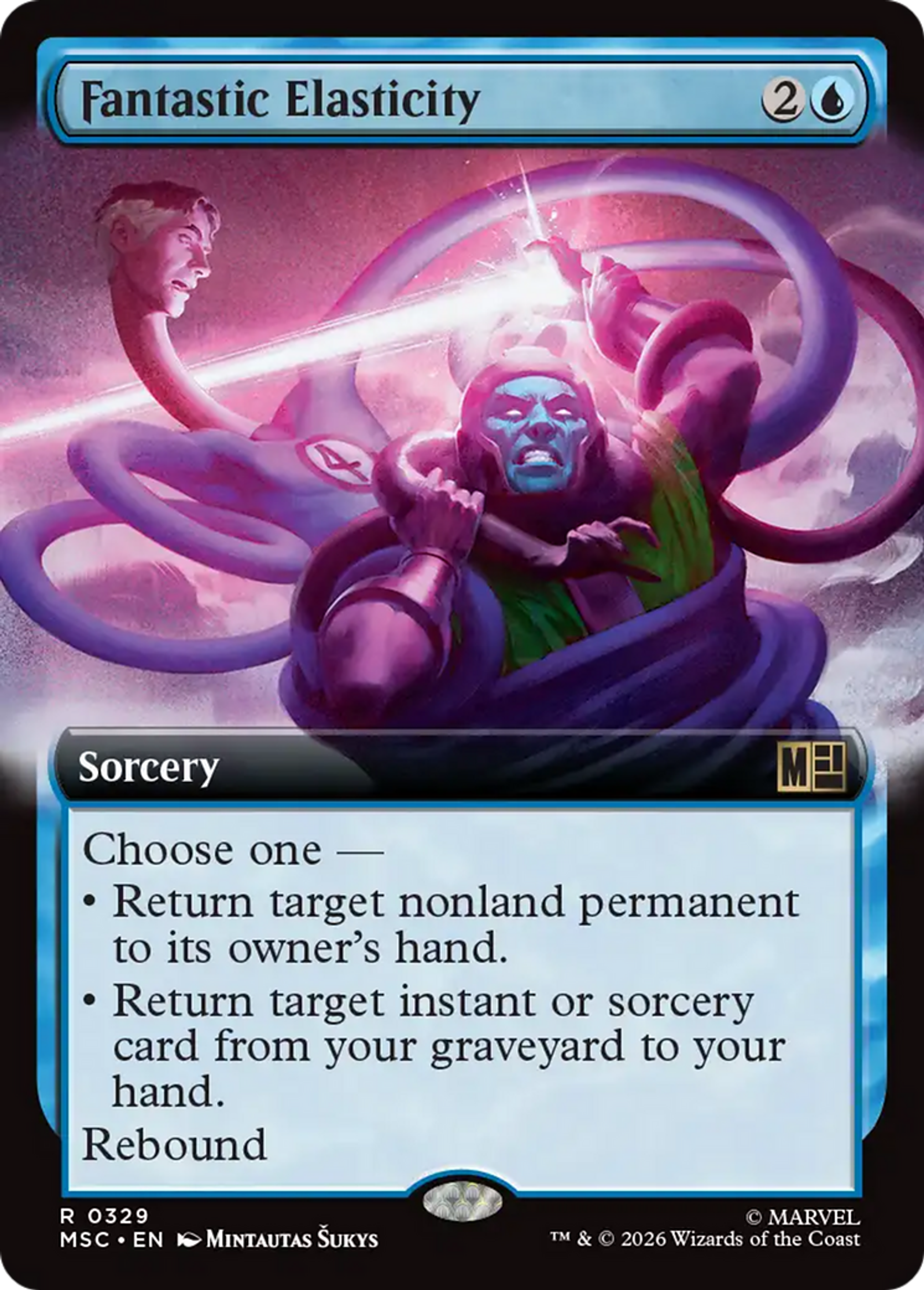Fantastic Elasticity — Marvel Super Heroes Commander — Magic: The Gathering