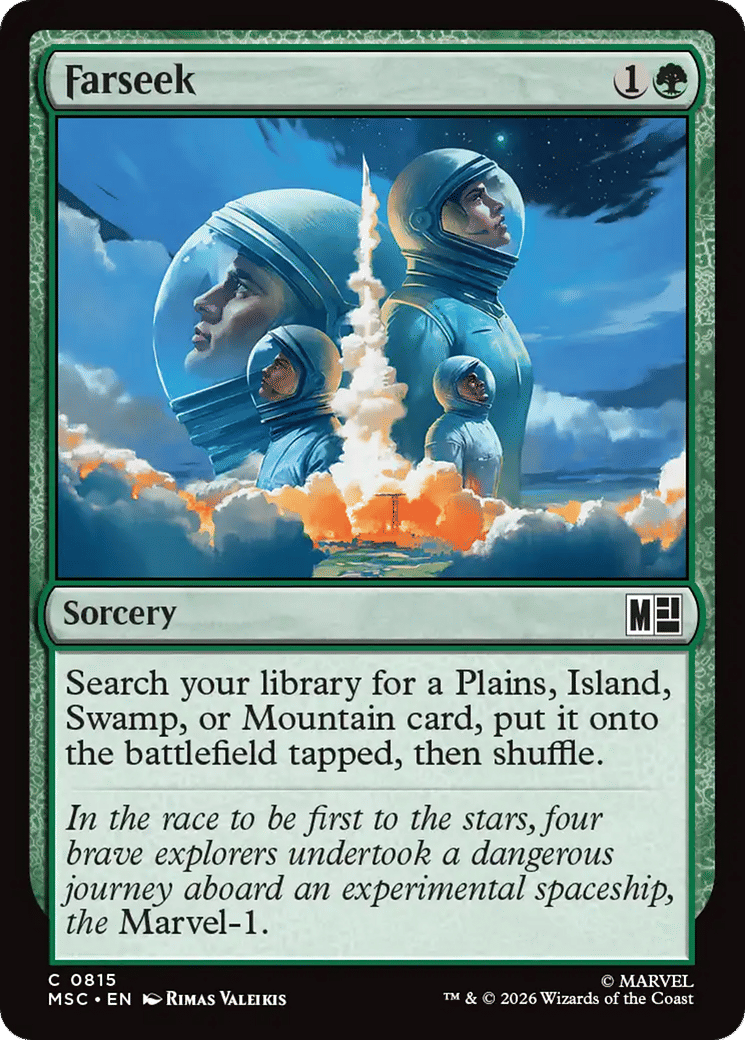 Farseek — Marvel Super Heroes Commander — Magic: The Gathering