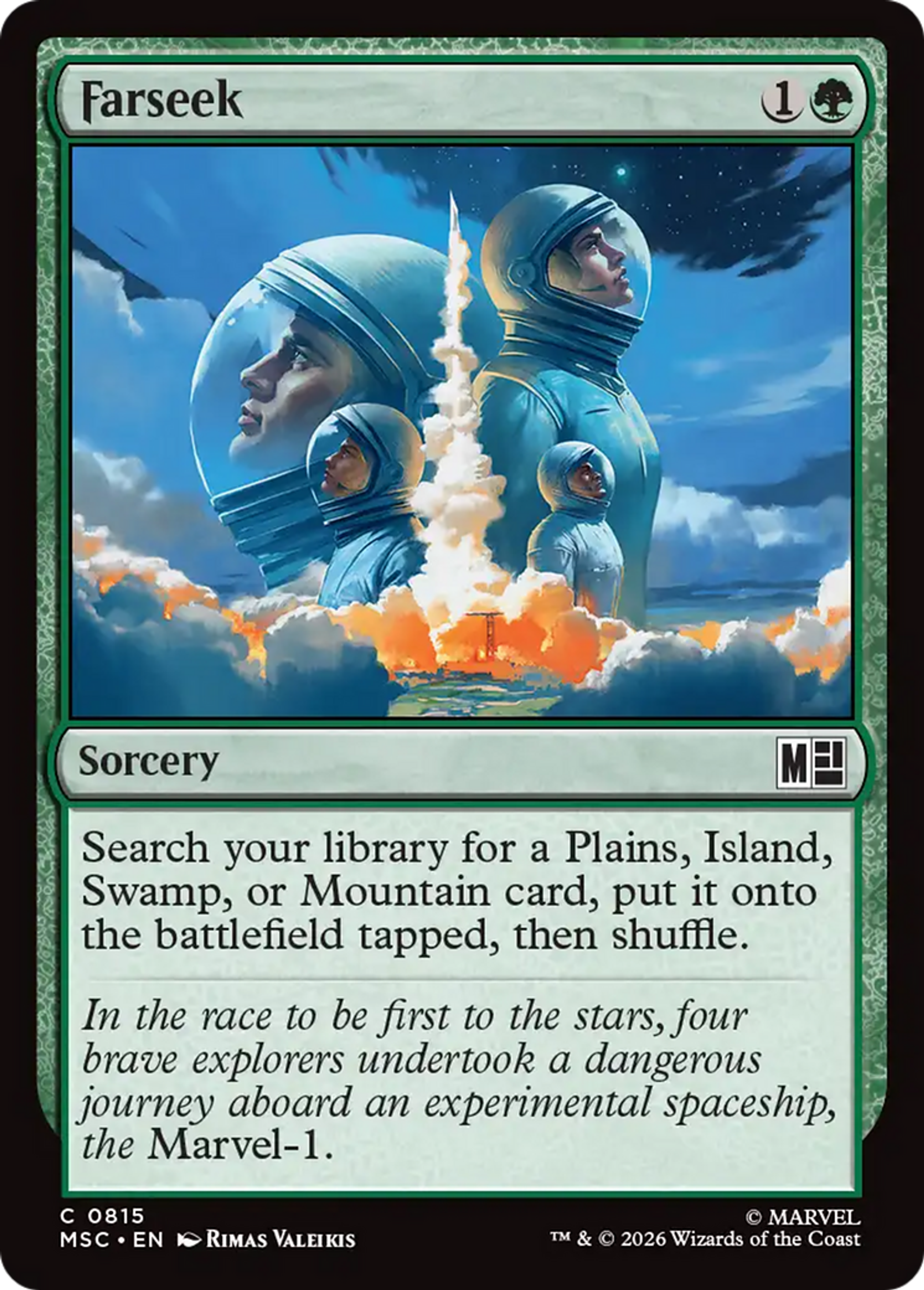 Farseek — Marvel Super Heroes Commander — Magic: The Gathering