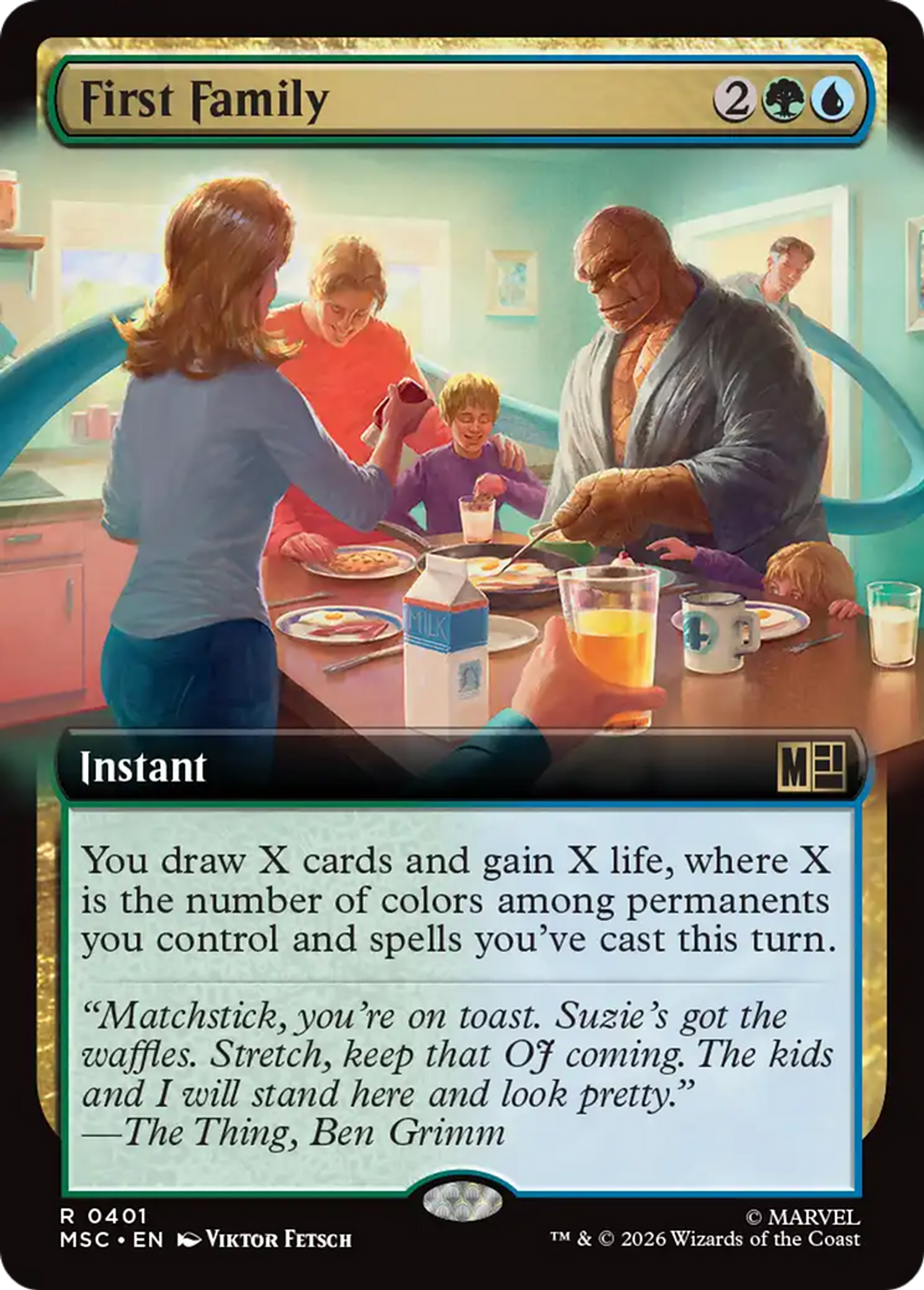 First Family — Marvel Super Heroes Commander — Magic: The Gathering