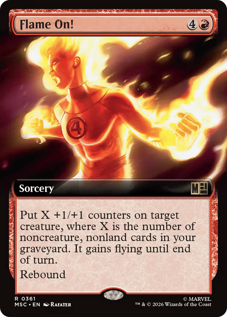 Flame On! — Marvel Super Heroes Commander — Magic: The Gathering