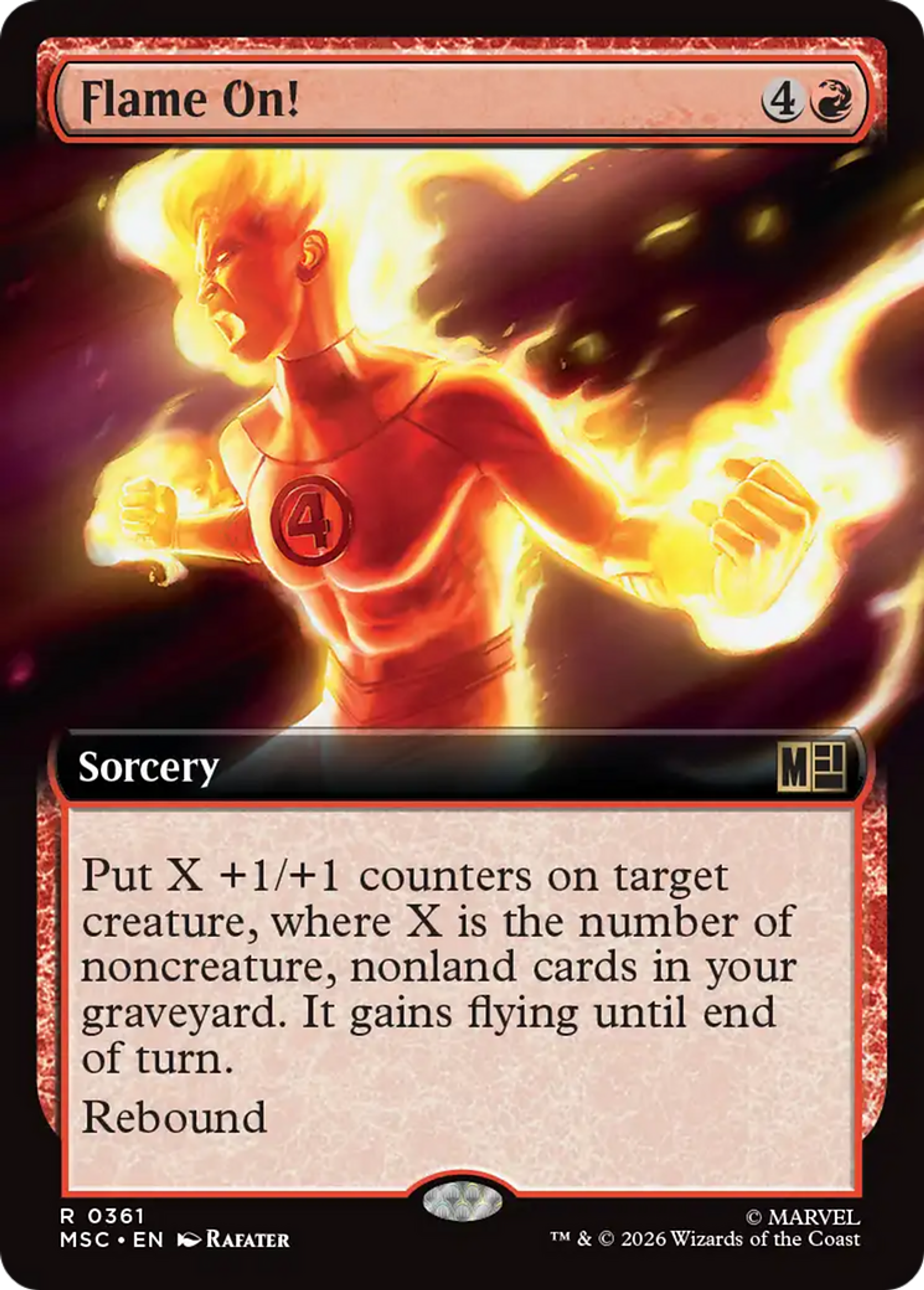 Flame On! — Marvel Super Heroes Commander — Magic: The Gathering