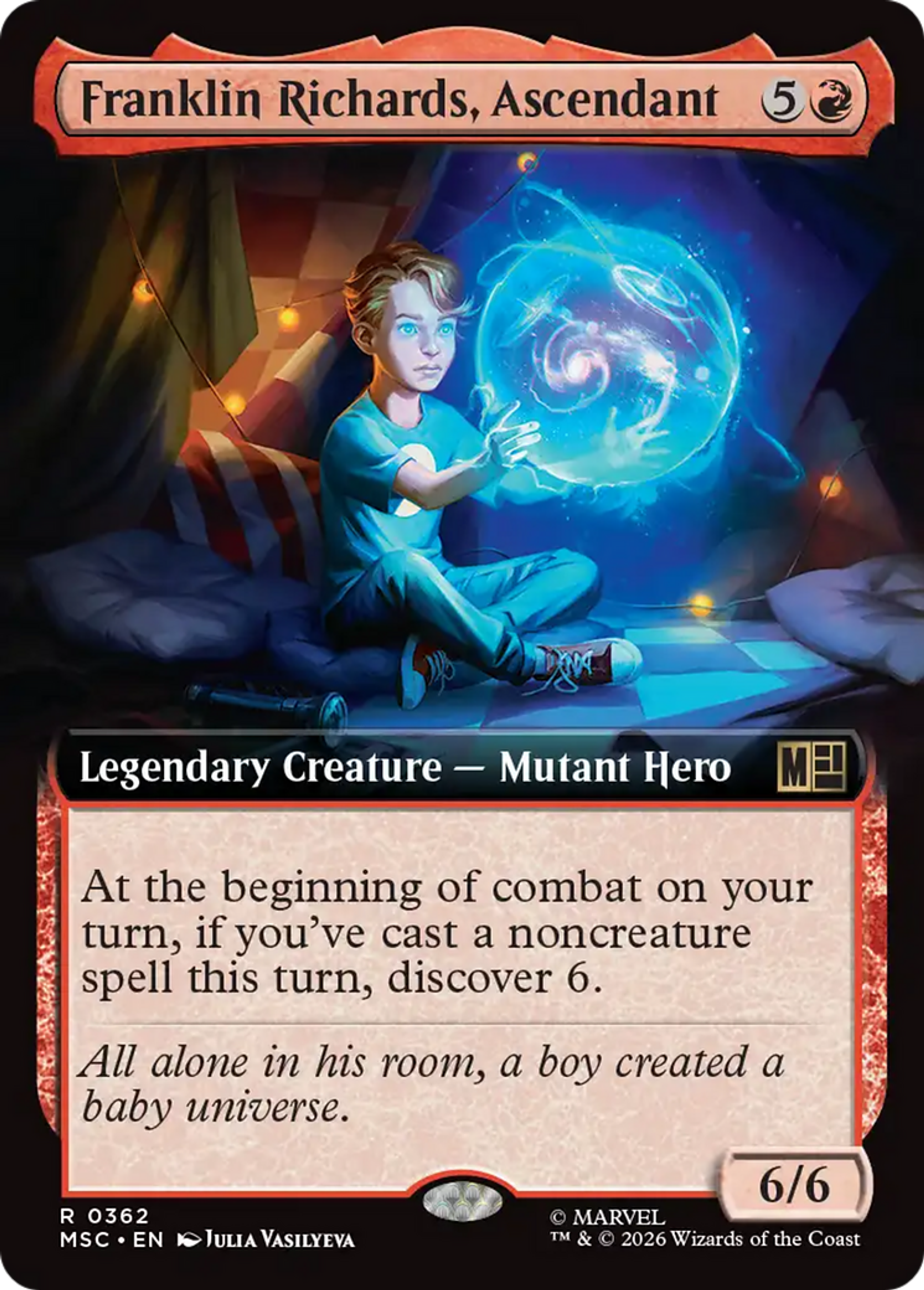 Franklin Richards, Ascendant — Marvel Super Heroes Commander — Magic: The Gathering