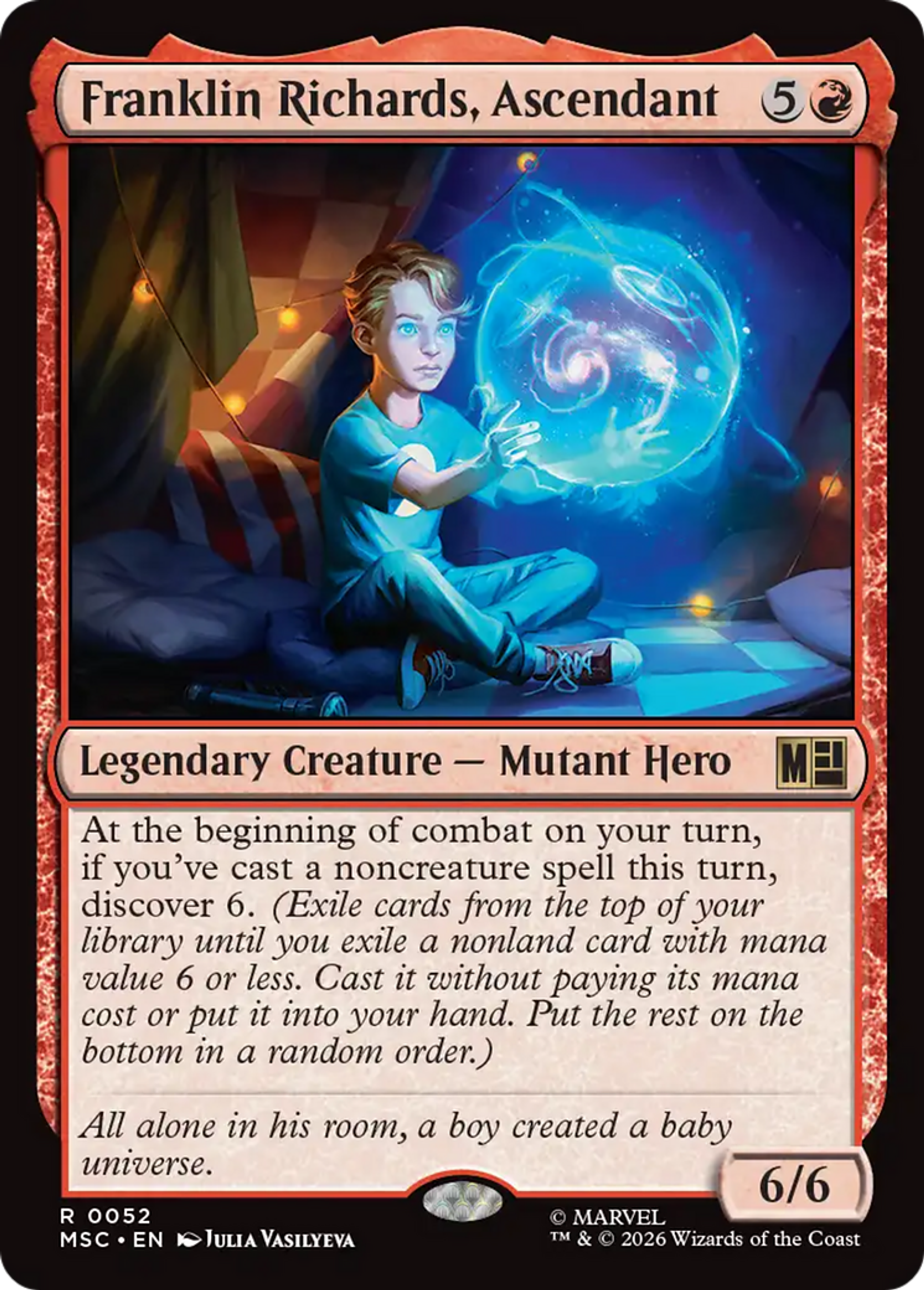 Franklin Richards, Ascendant — Marvel Super Heroes Commander — Magic: The Gathering