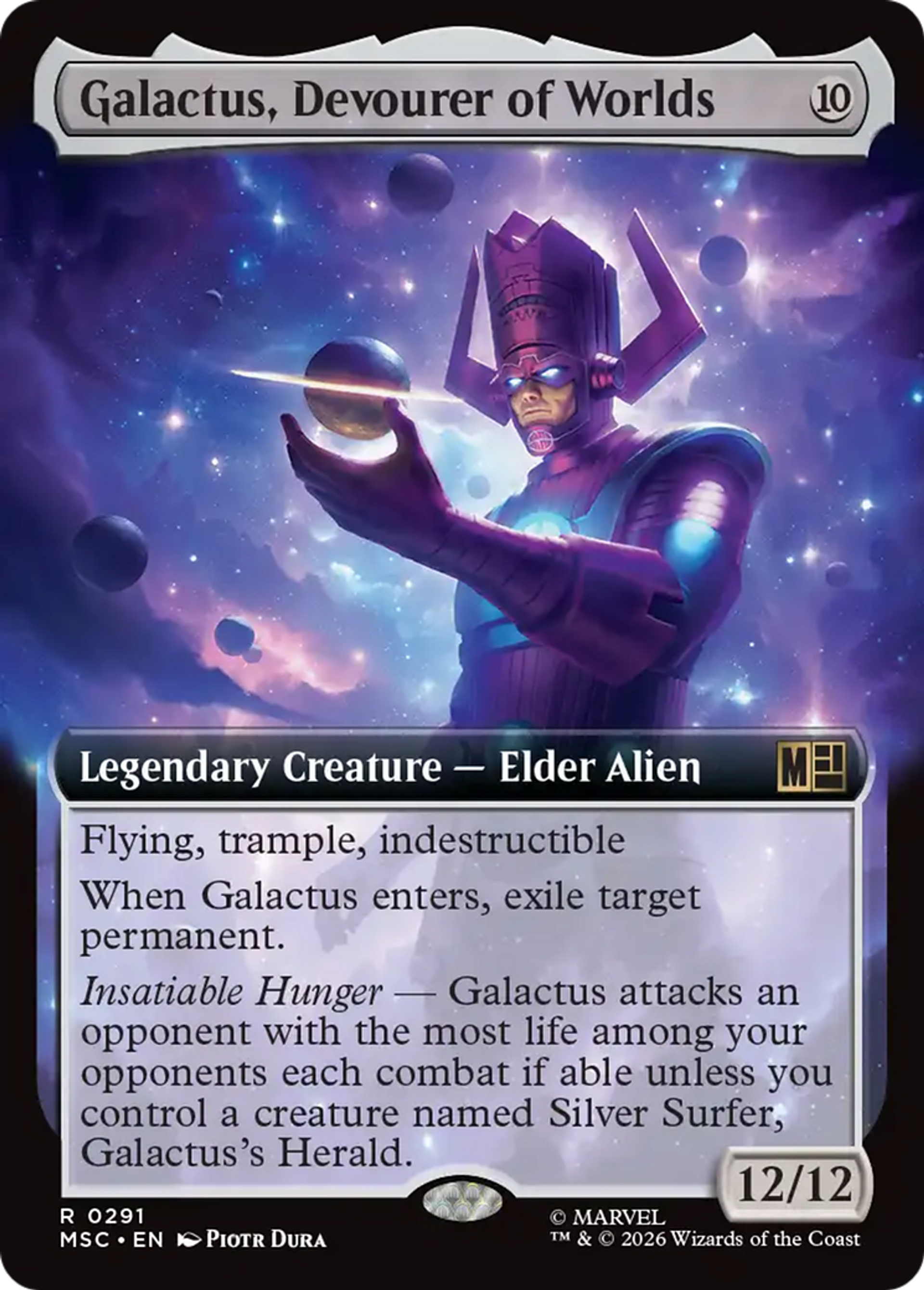 Galactus, Devourer of Worlds — Marvel Super Heroes Commander — Magic: The Gathering