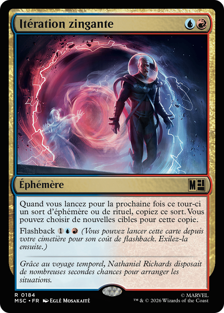 Itération zingante — Marvel Super Heroes Commander — Magic: The Gathering