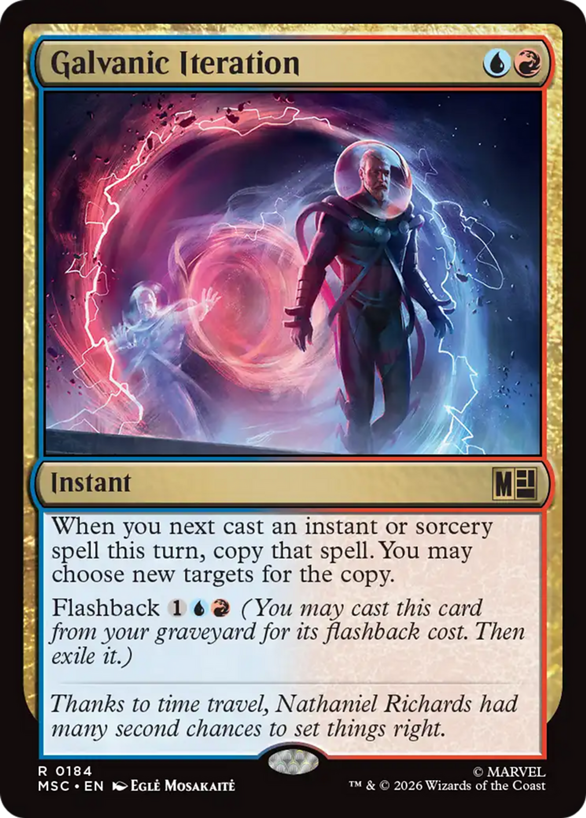 Galvanic Iteration — Marvel Super Heroes Commander — Magic: The Gathering