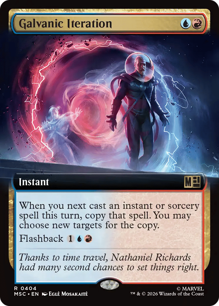 Galvanic Iteration — Marvel Super Heroes Commander — Magic: The Gathering