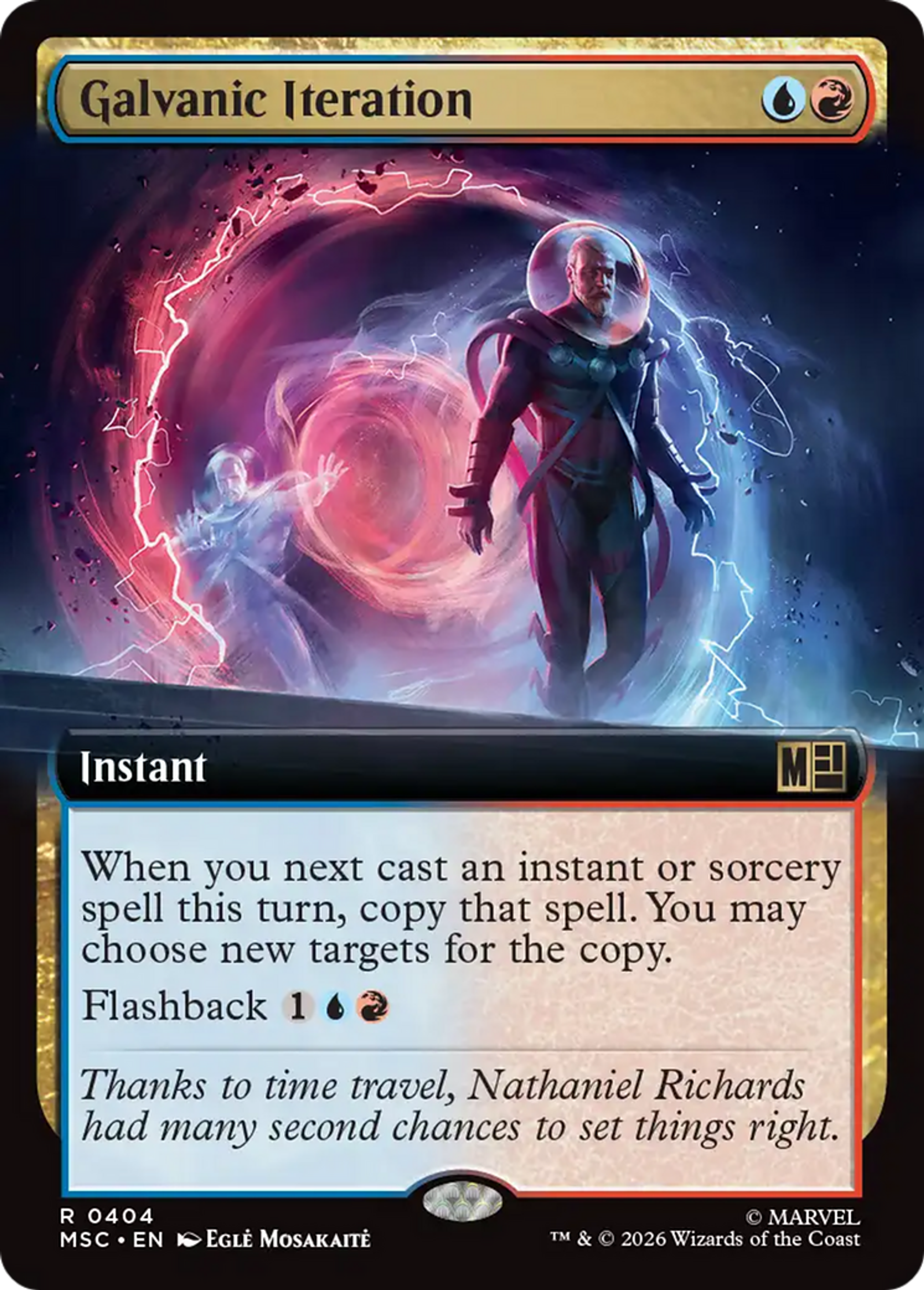 Galvanic Iteration — Marvel Super Heroes Commander — Magic: The Gathering