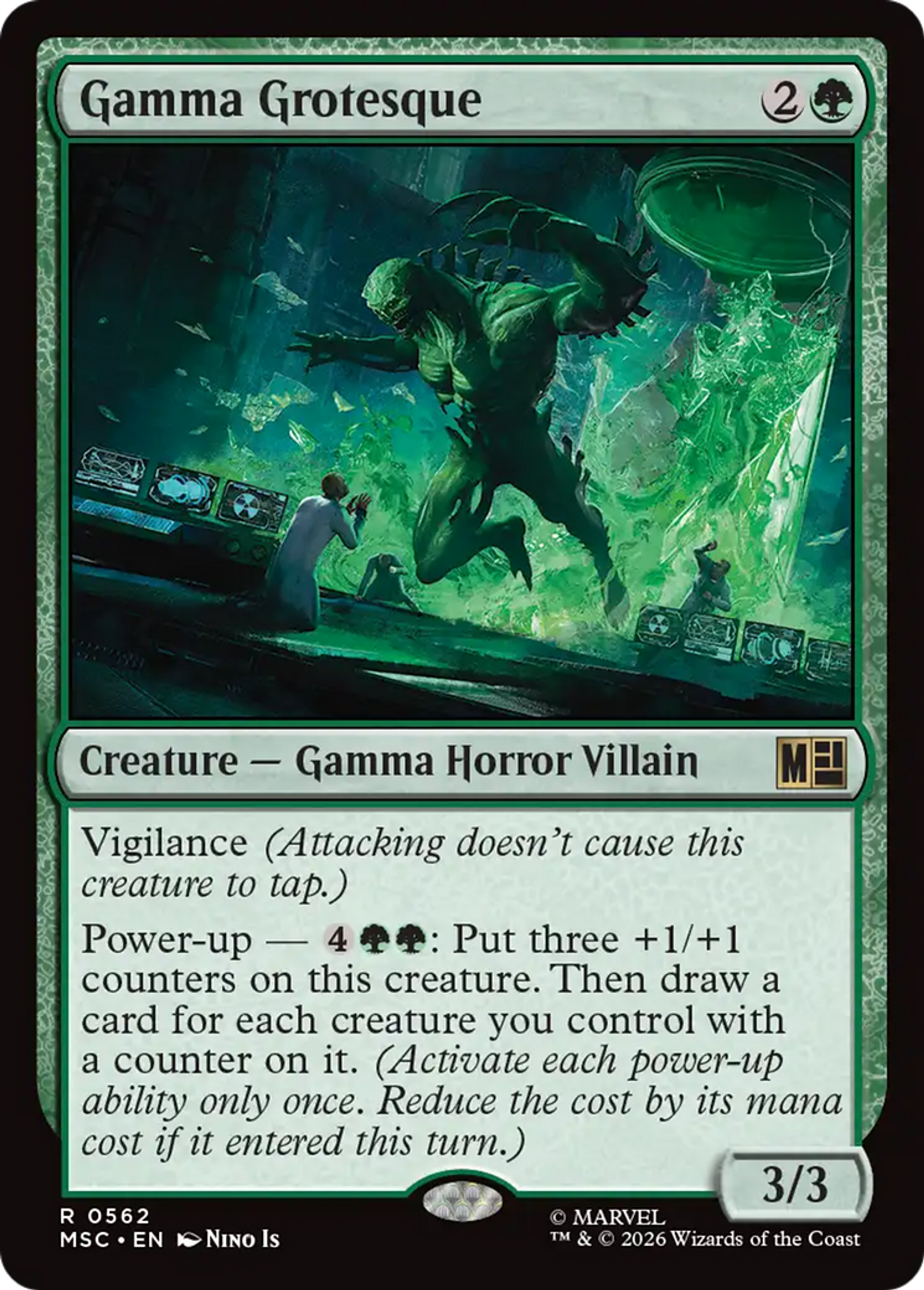 Gamma Grotesque — Marvel Super Heroes Commander — Magic: The Gathering