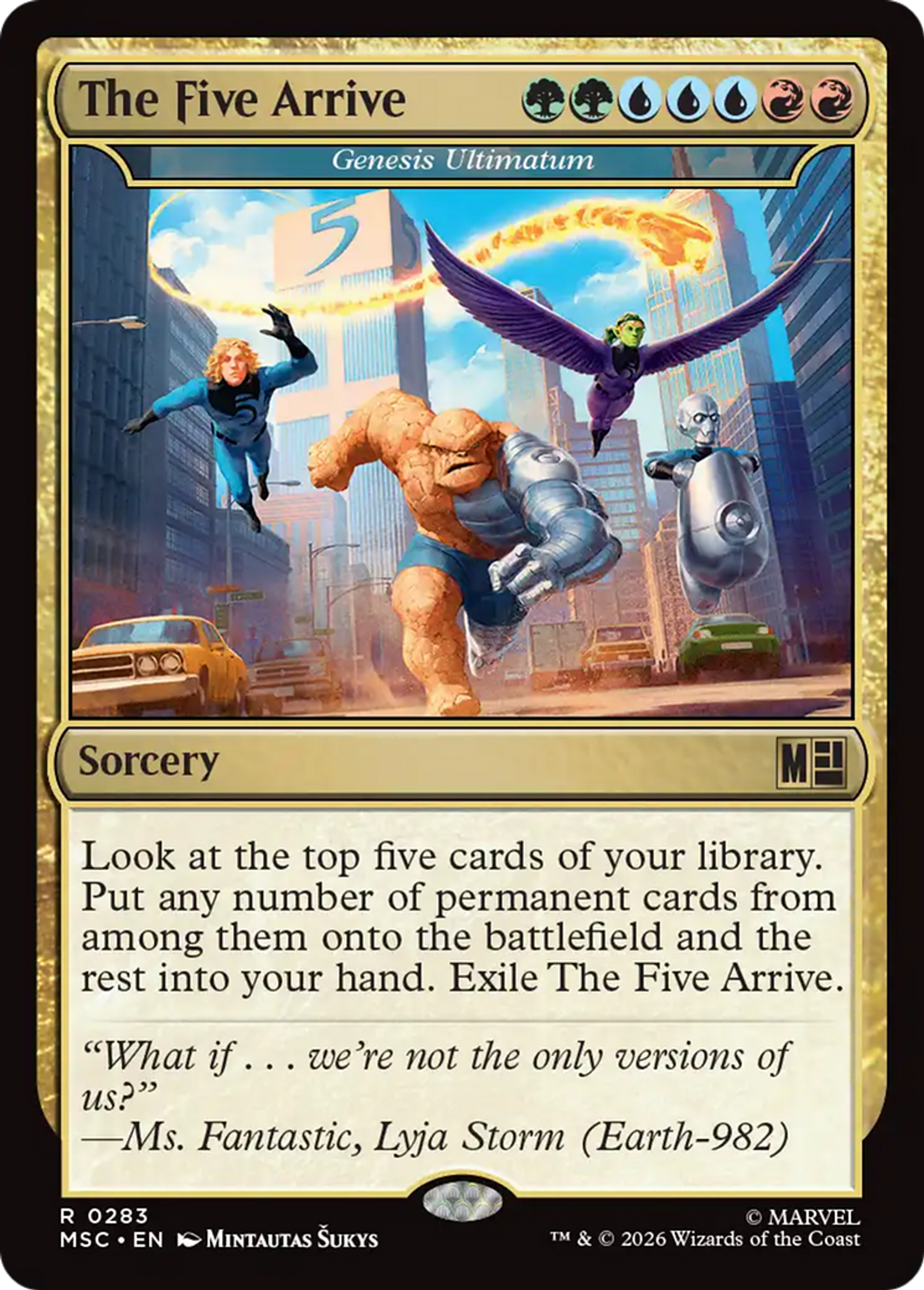 Genesis Ultimatum — Marvel Super Heroes Commander — Magic: The Gathering