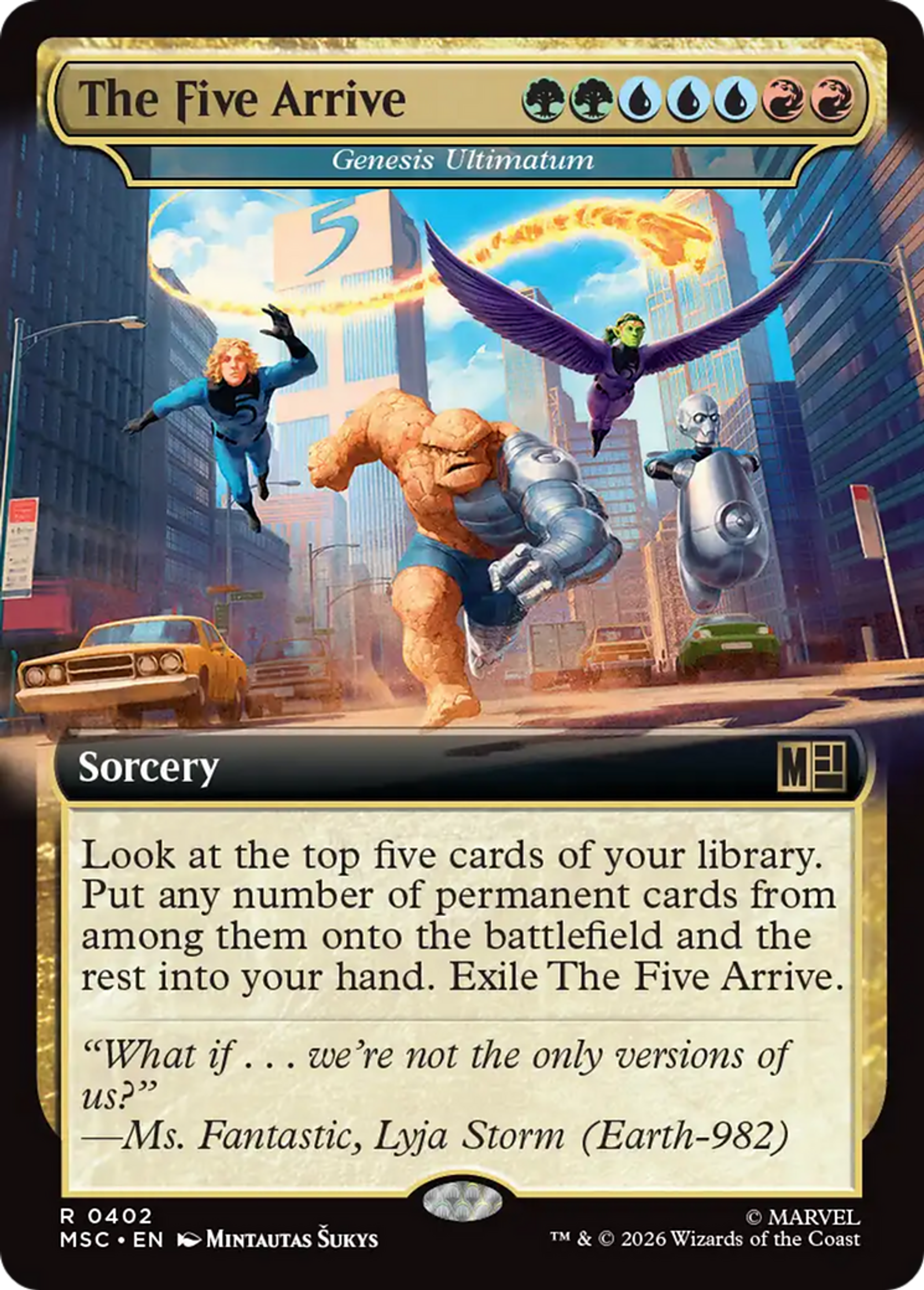 Genesis Ultimatum — Marvel Super Heroes Commander — Magic: The Gathering