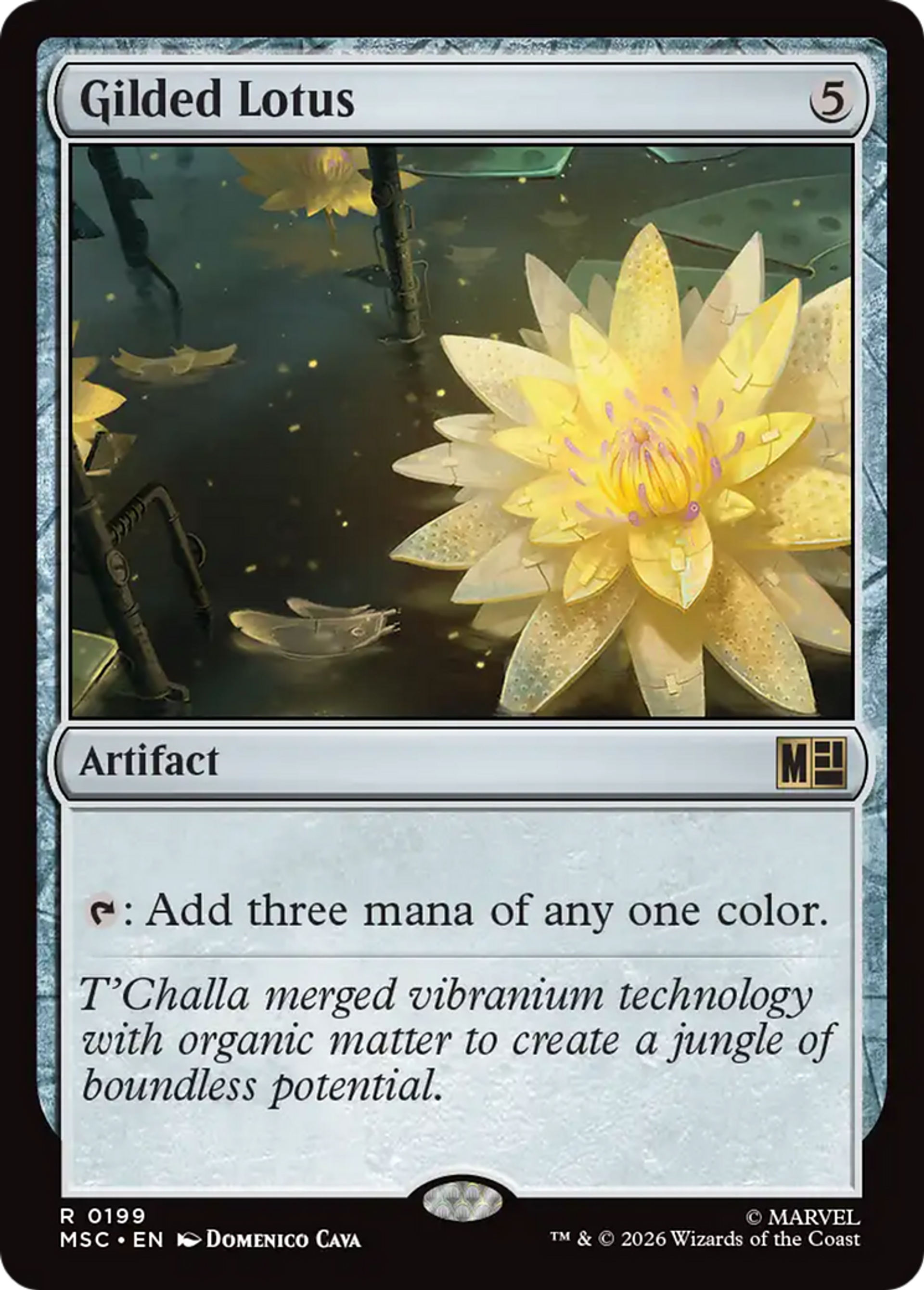 Lotus doré — Marvel Super Heroes Commander — Magic: The Gathering