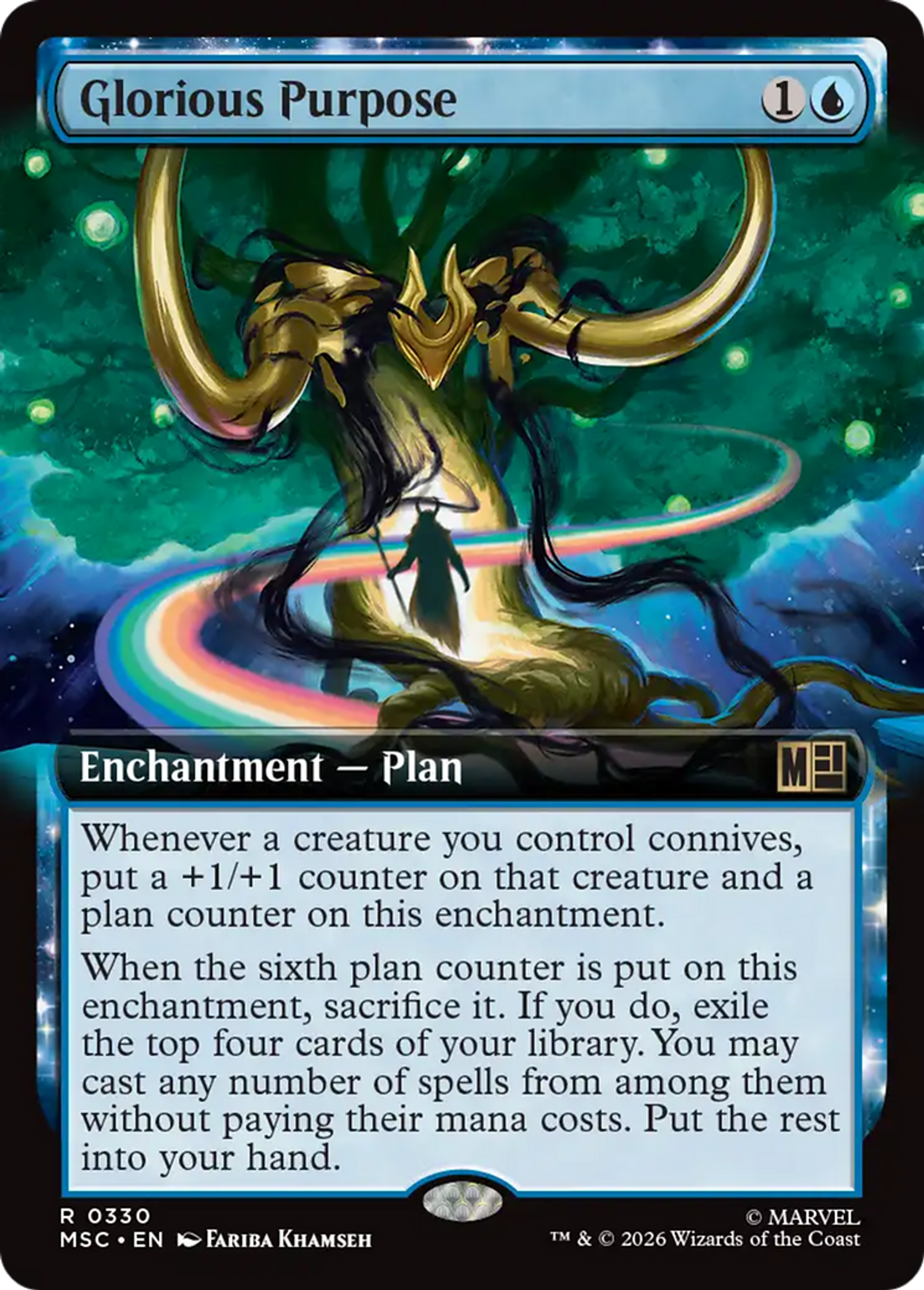 Glorious Purpose — Marvel Super Heroes Commander — Magic: The Gathering