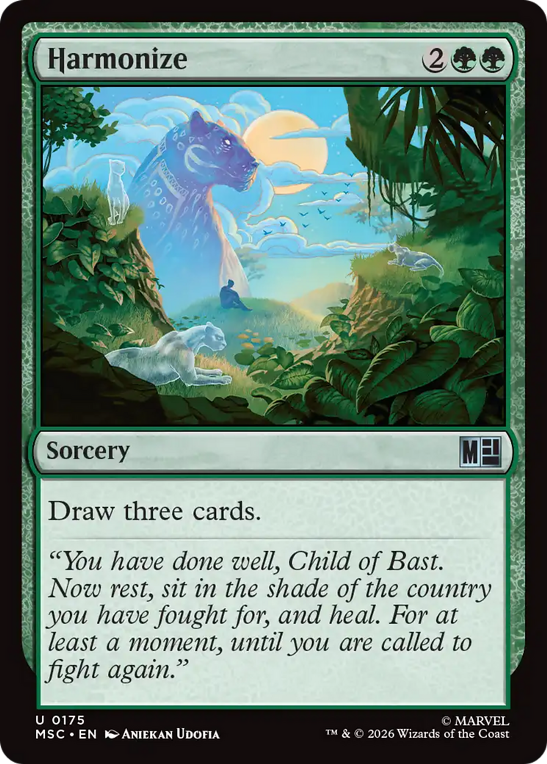 Harmonize — Marvel Super Heroes Commander — Magic: The Gathering