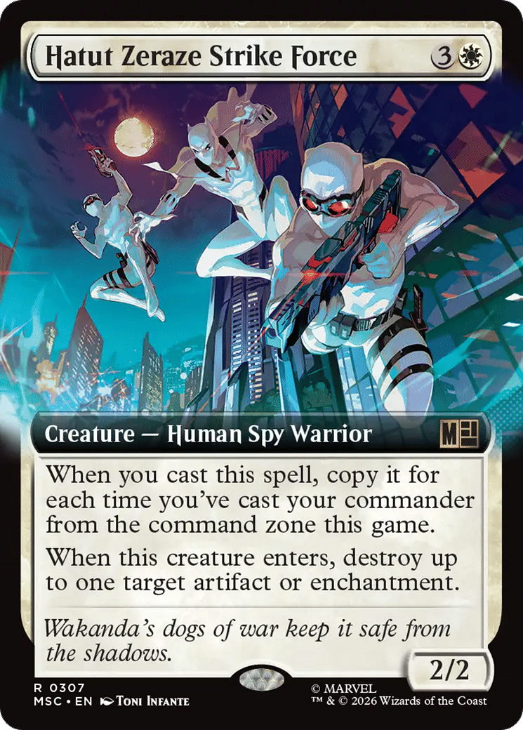 Hatut Zeraze Strike Force — Marvel Super Heroes Commander — Magic: The Gathering