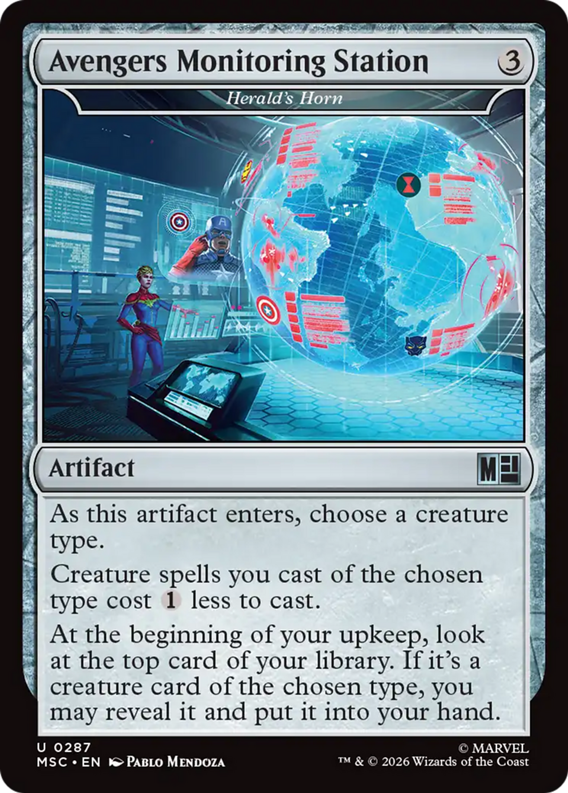 Herald's Horn — Marvel Super Heroes Commander — Magic: The Gathering