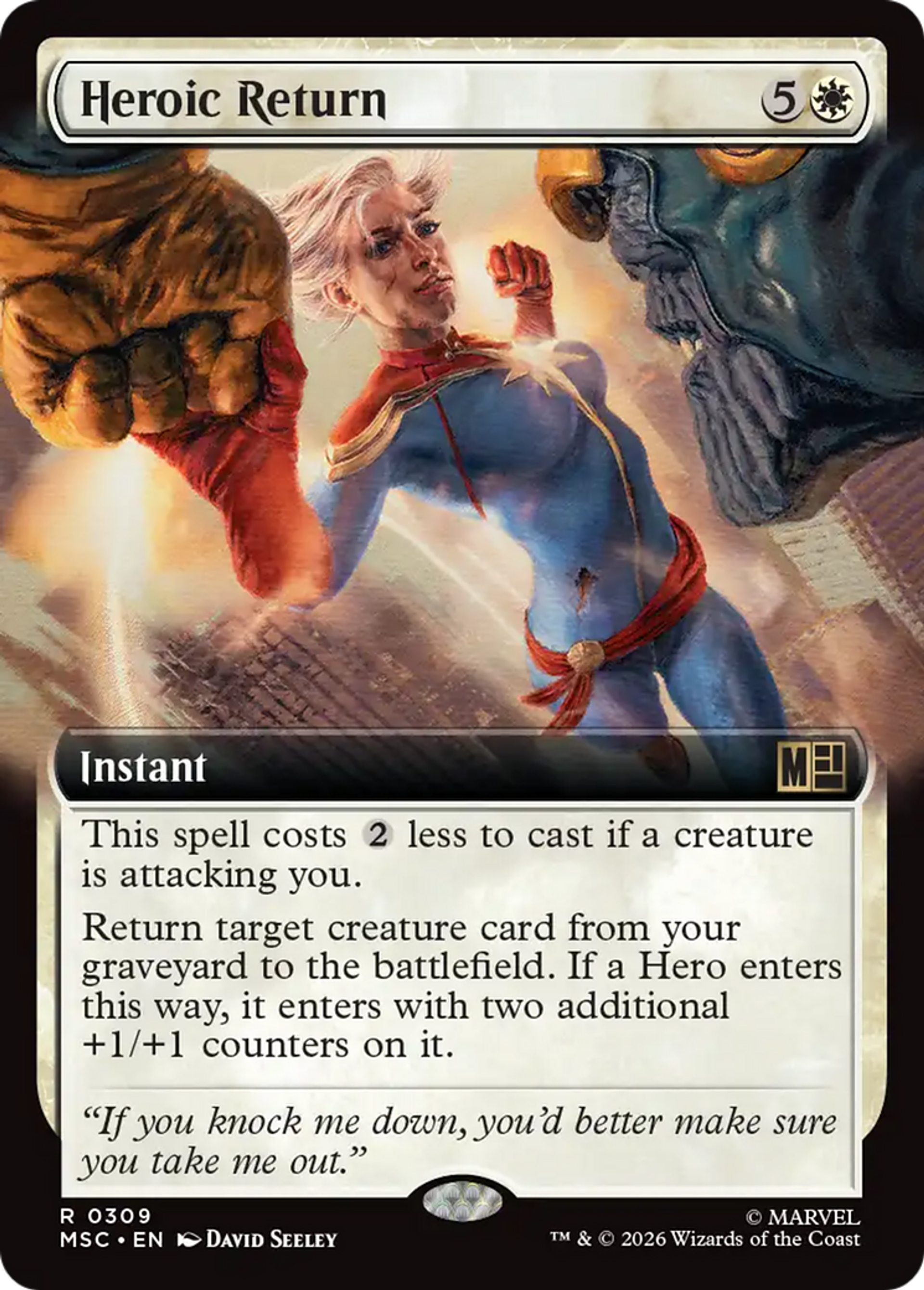 Heroic Return — Marvel Super Heroes Commander — Magic: The Gathering
