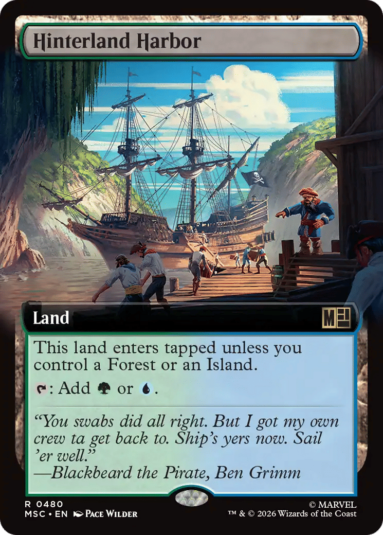 Hinterland Harbor — Marvel Super Heroes Commander — Magic: The Gathering