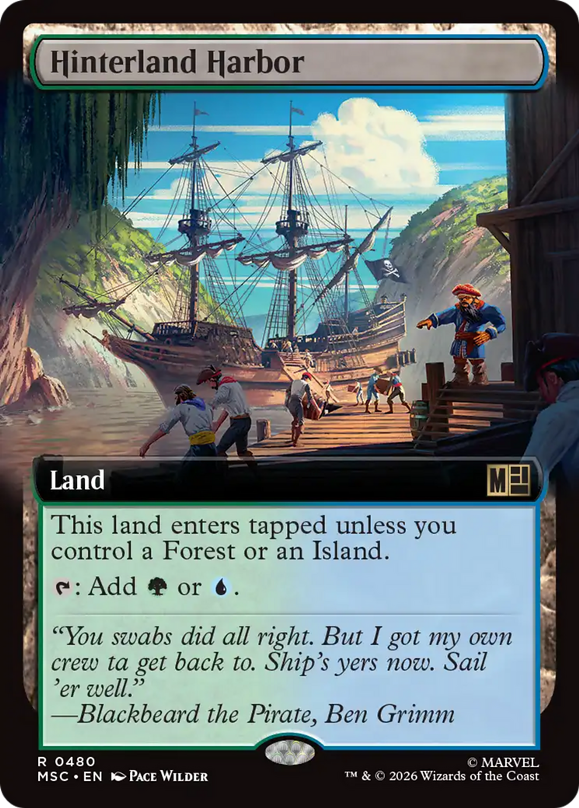 Hinterland Harbor — Marvel Super Heroes Commander — Magic: The Gathering