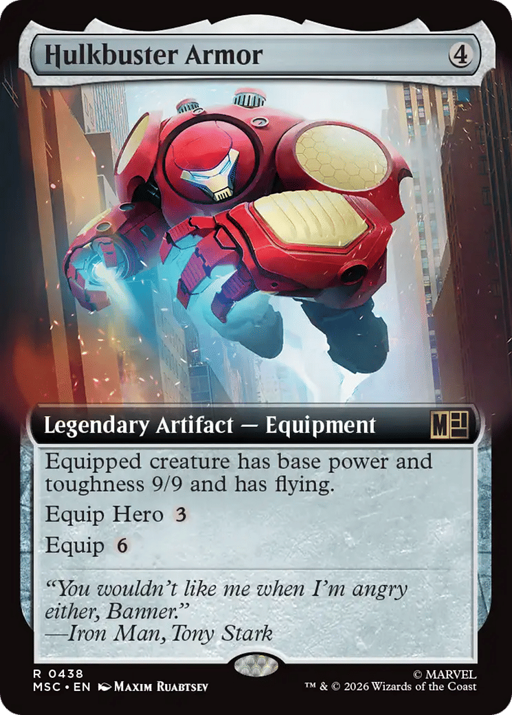 Hulkbuster Armor — Marvel Super Heroes Commander — Magic: The Gathering